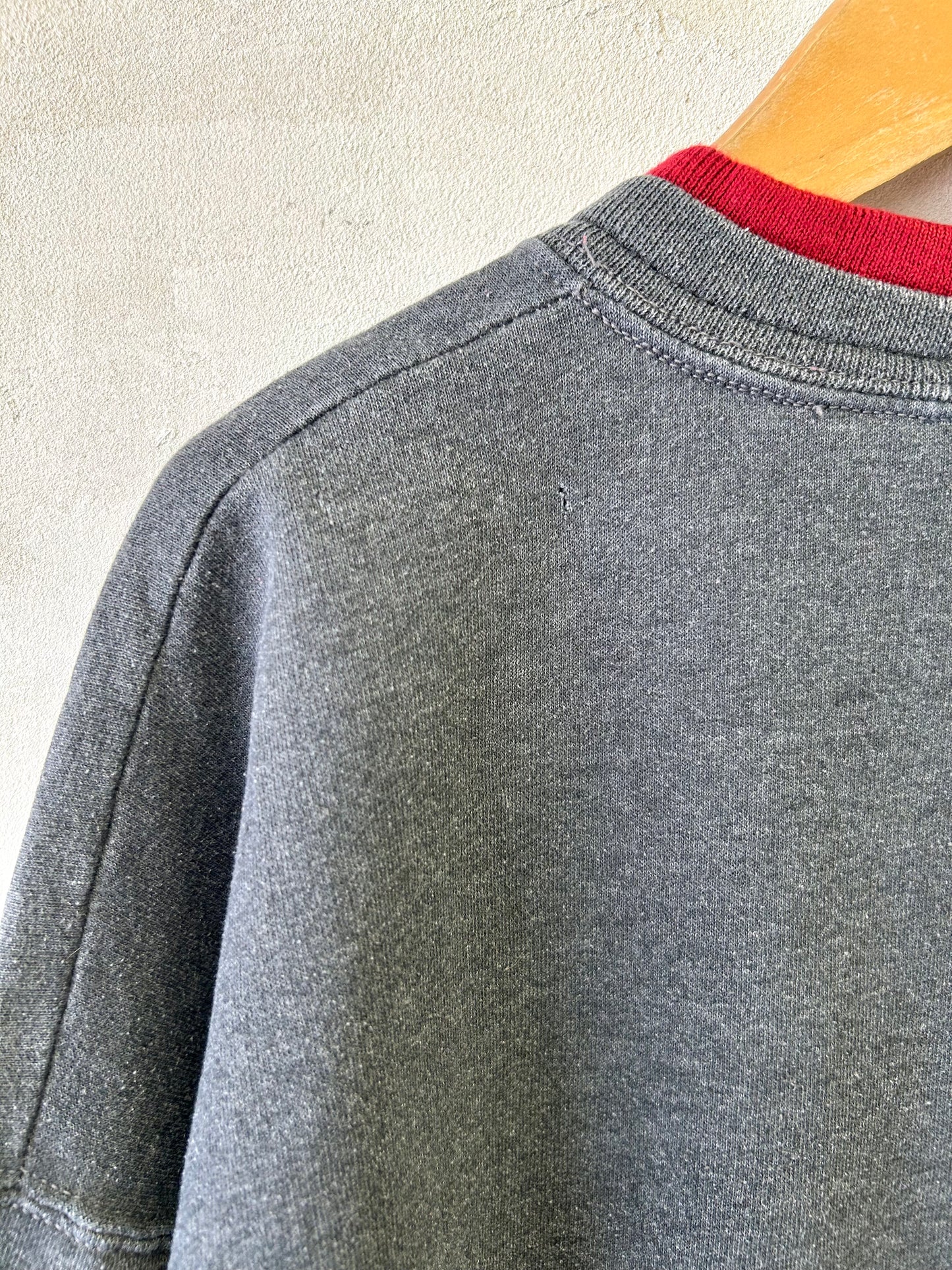 Vintage Sweat ~top stitch~ MADE IN MEXCO  [I28376]