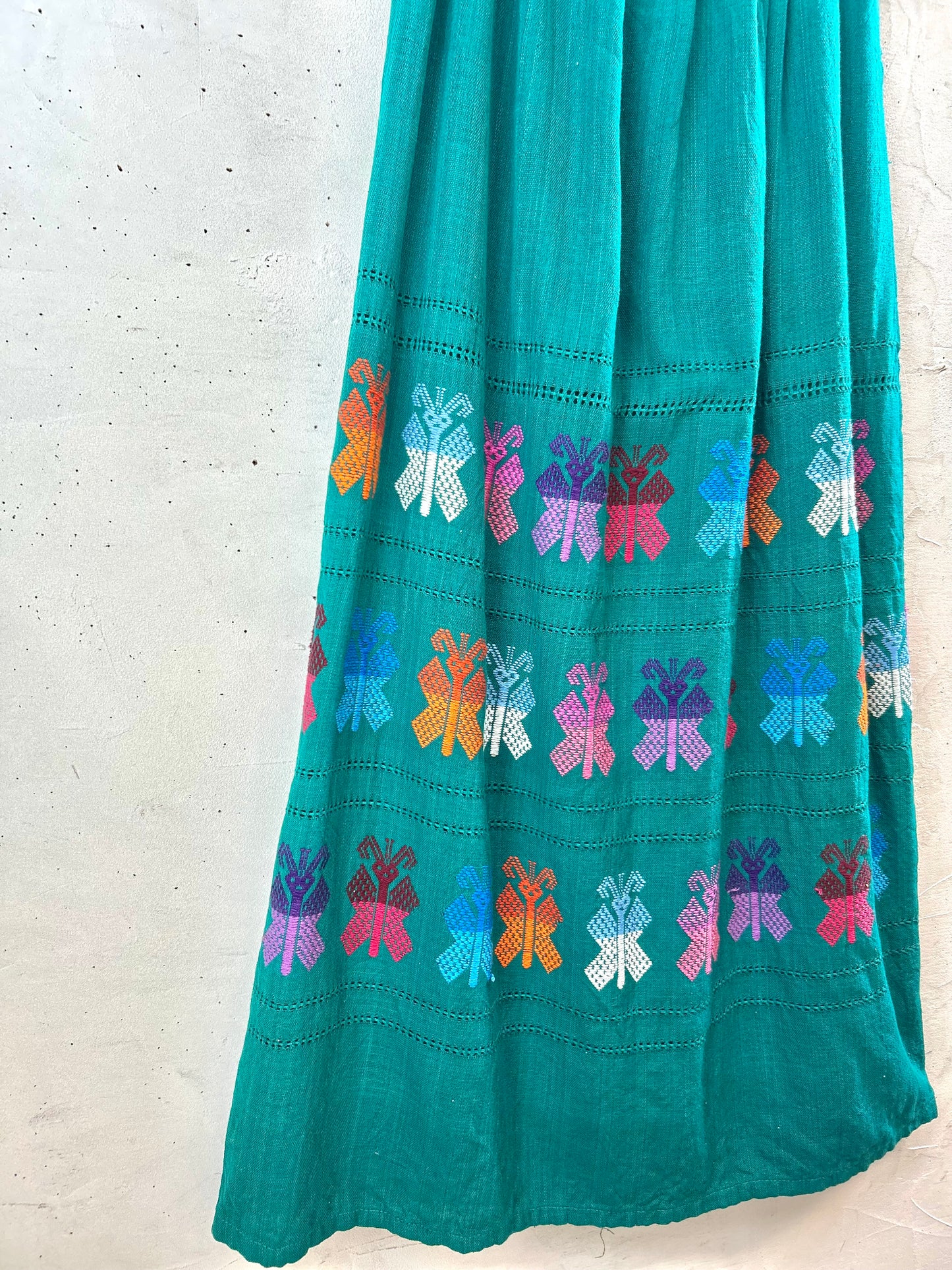 Vintage Guatemala Embroidery Dress[G30104]