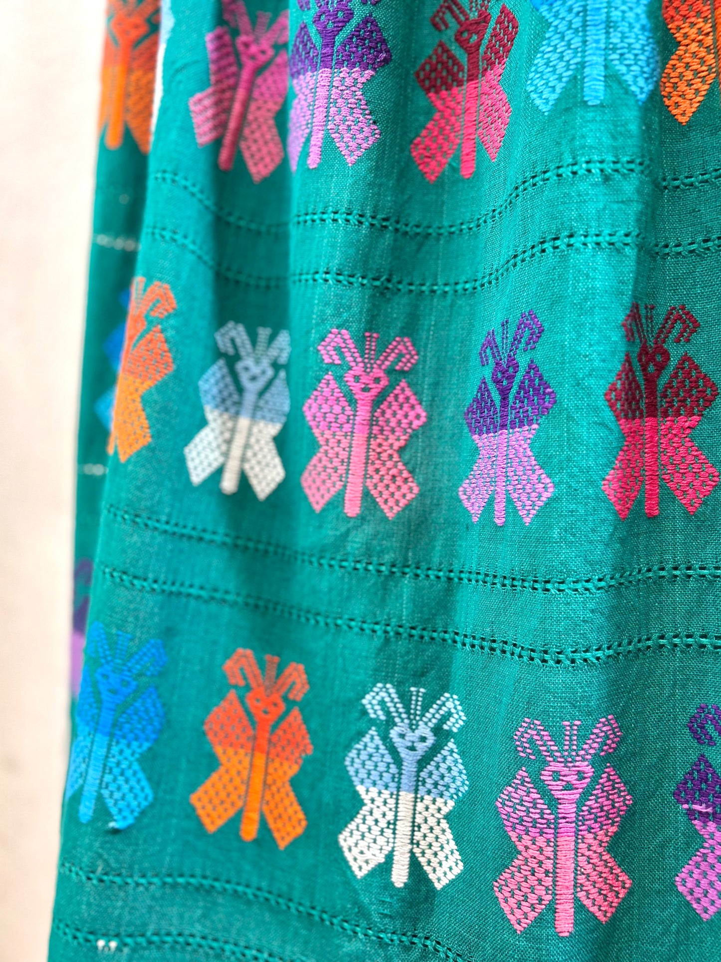 Vintage Guatemala Embroidery Dress[G30104]