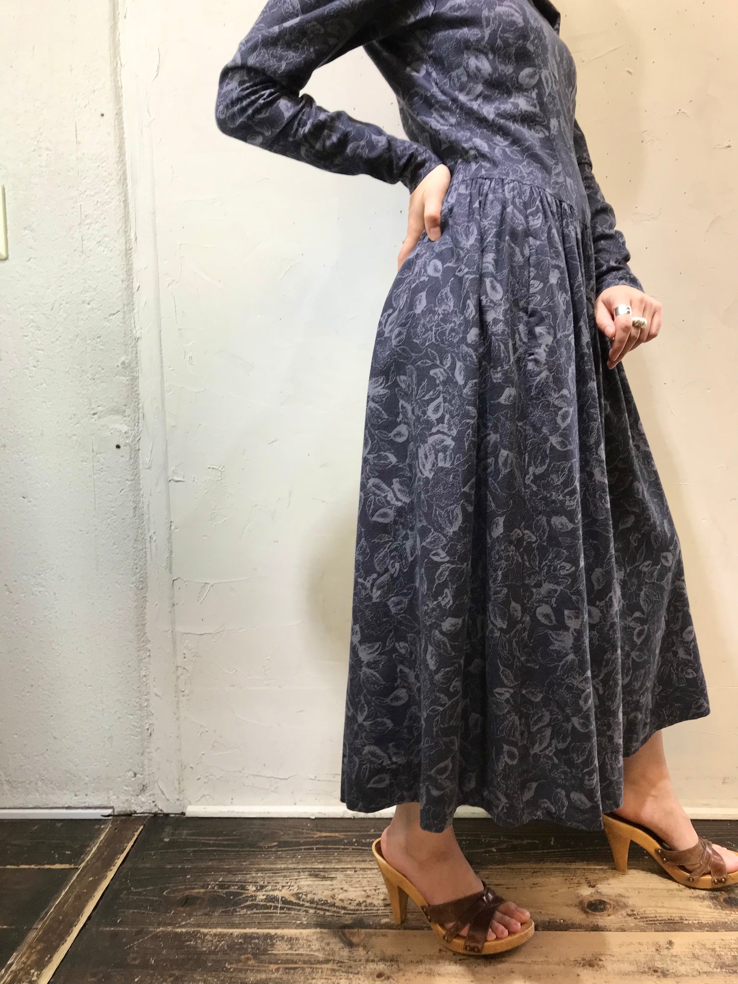 Vintage Dress 〜Laura Ashley〜 [J25479]