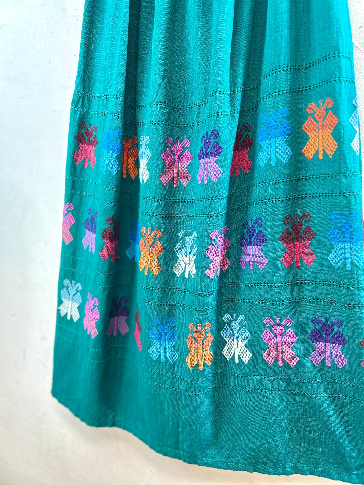 Vintage Guatemala Embroidery Dress[G30104]