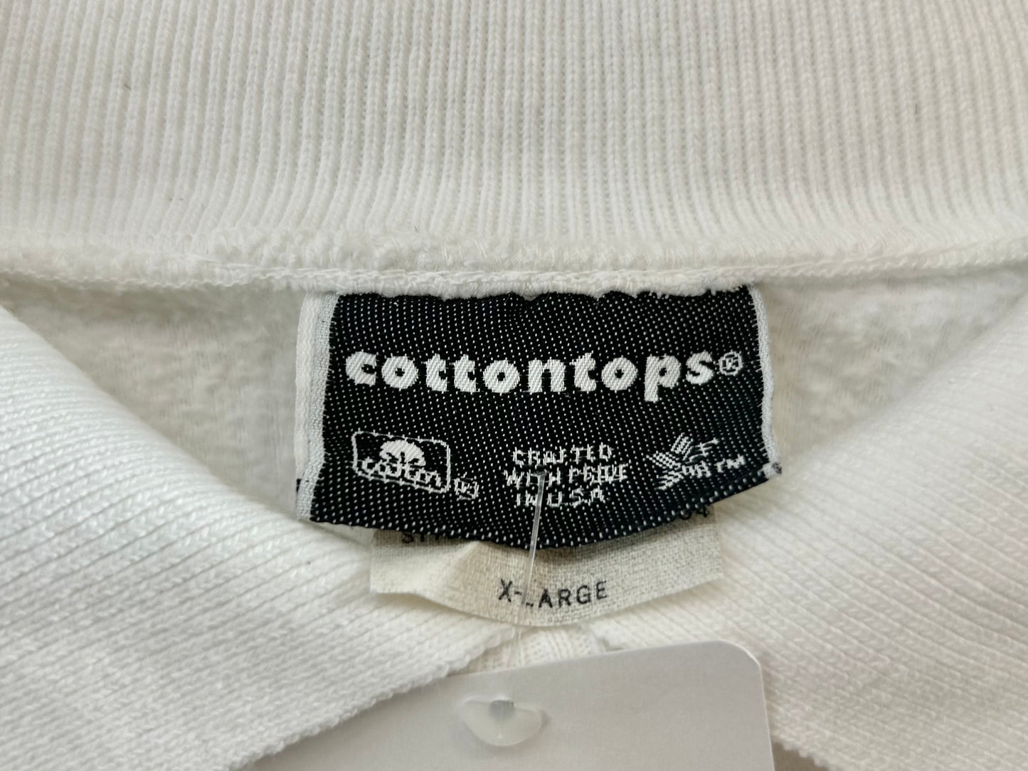 Vintage Hand Painted Sweat MADE IN USA [F30351]