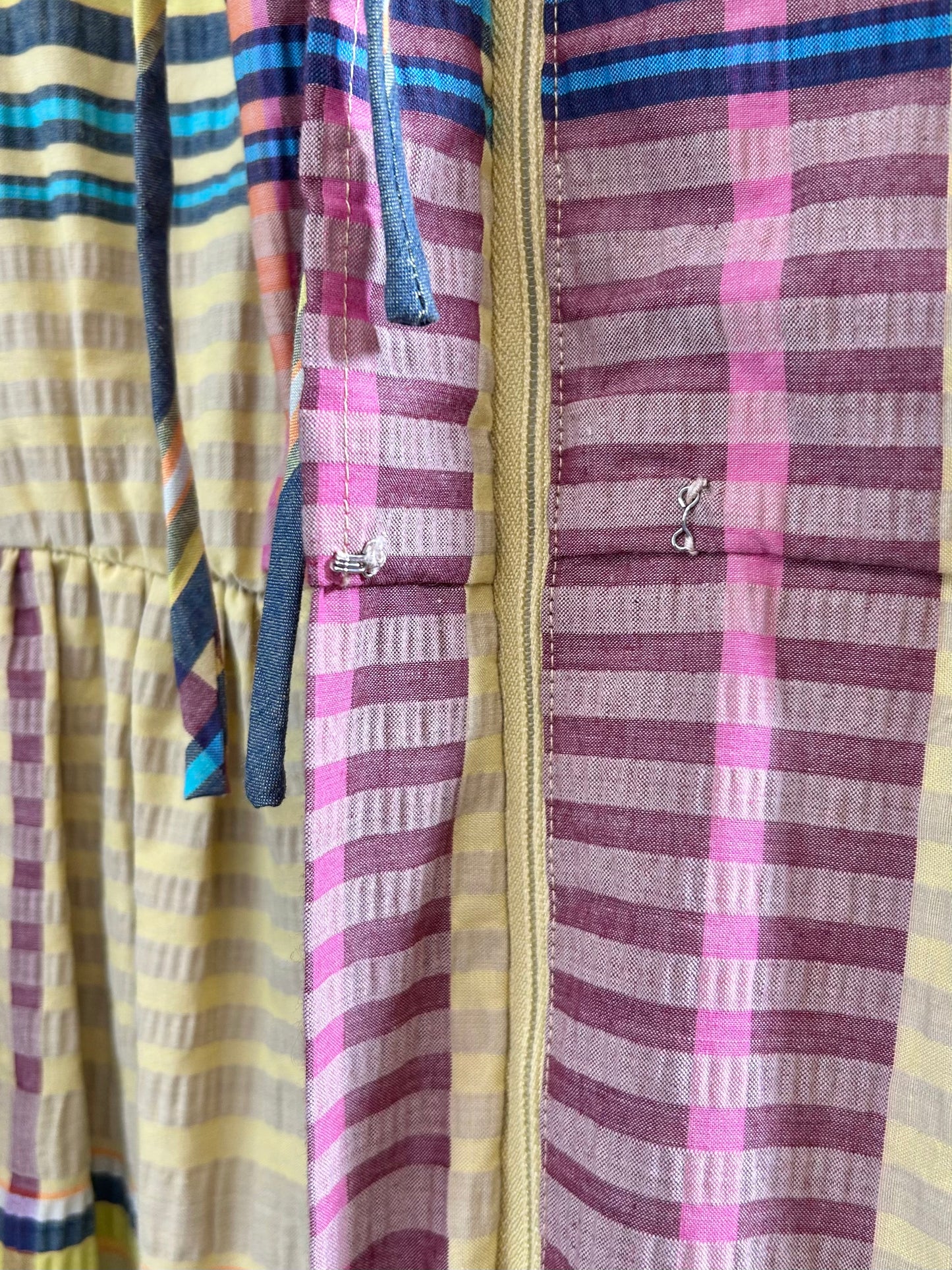 ’70s Plaid Dress [C29704]