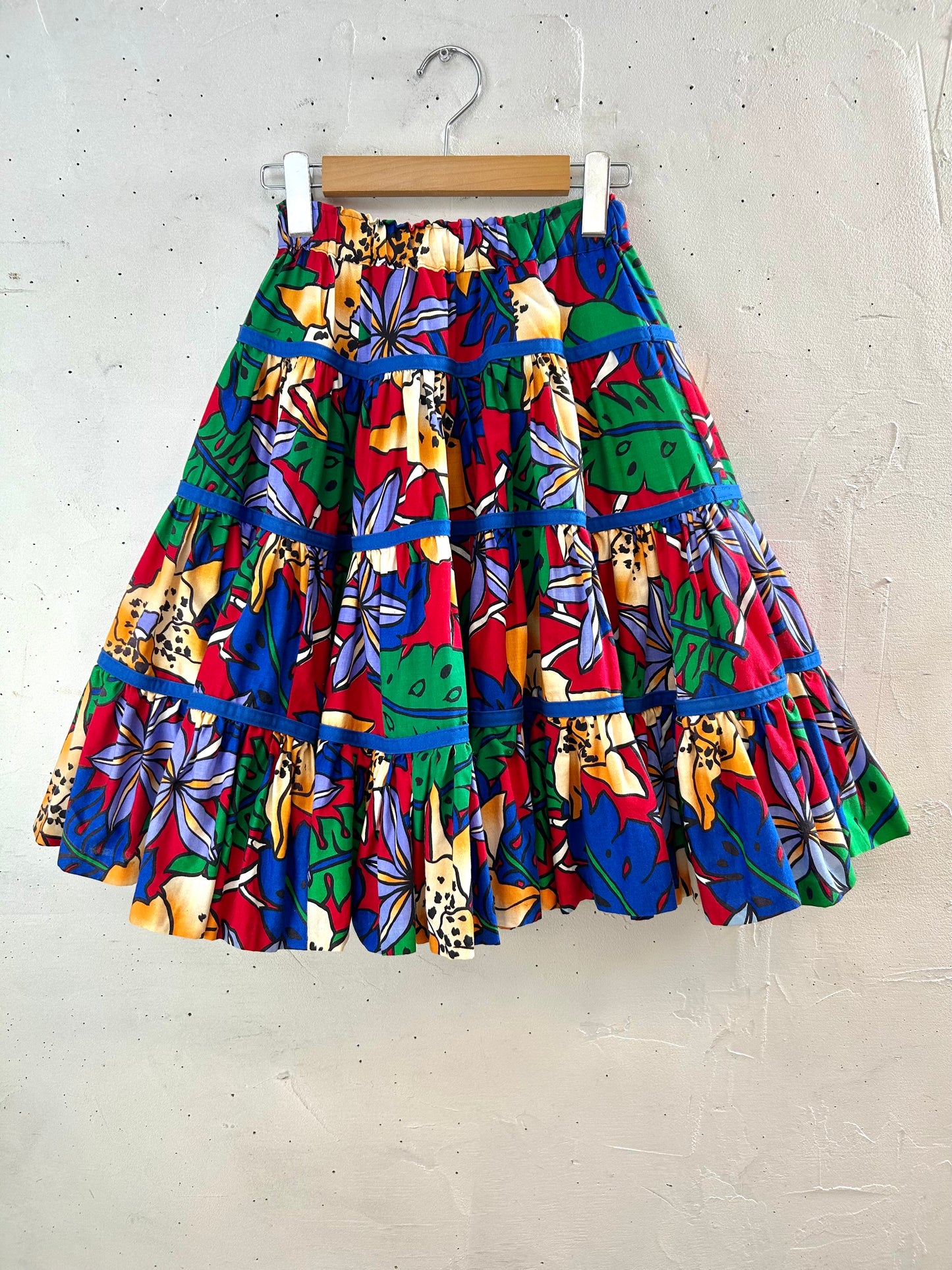 Vintage Tiered Skirt [D29924]