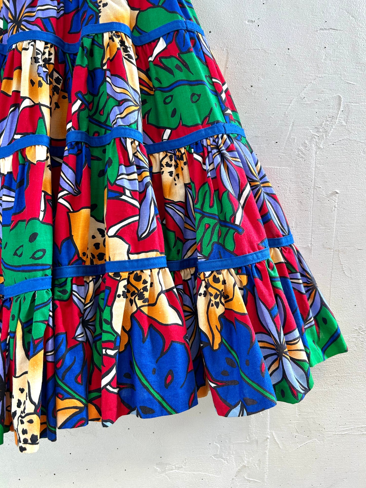 Vintage Tiered Skirt [D29924]