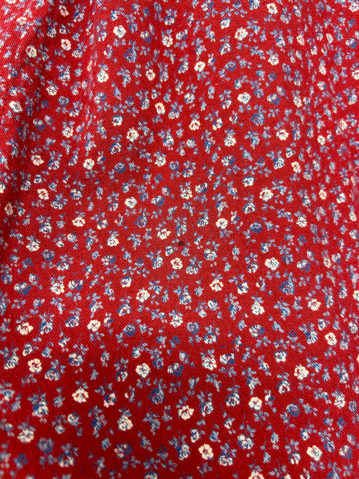 ’70s Vintage Flower Blouse [H28177]