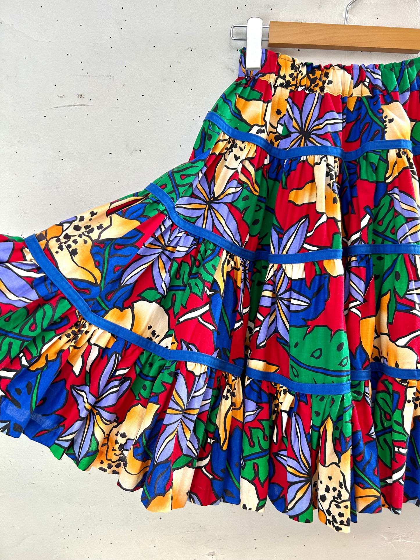 Vintage Tiered Skirt [D29924]
