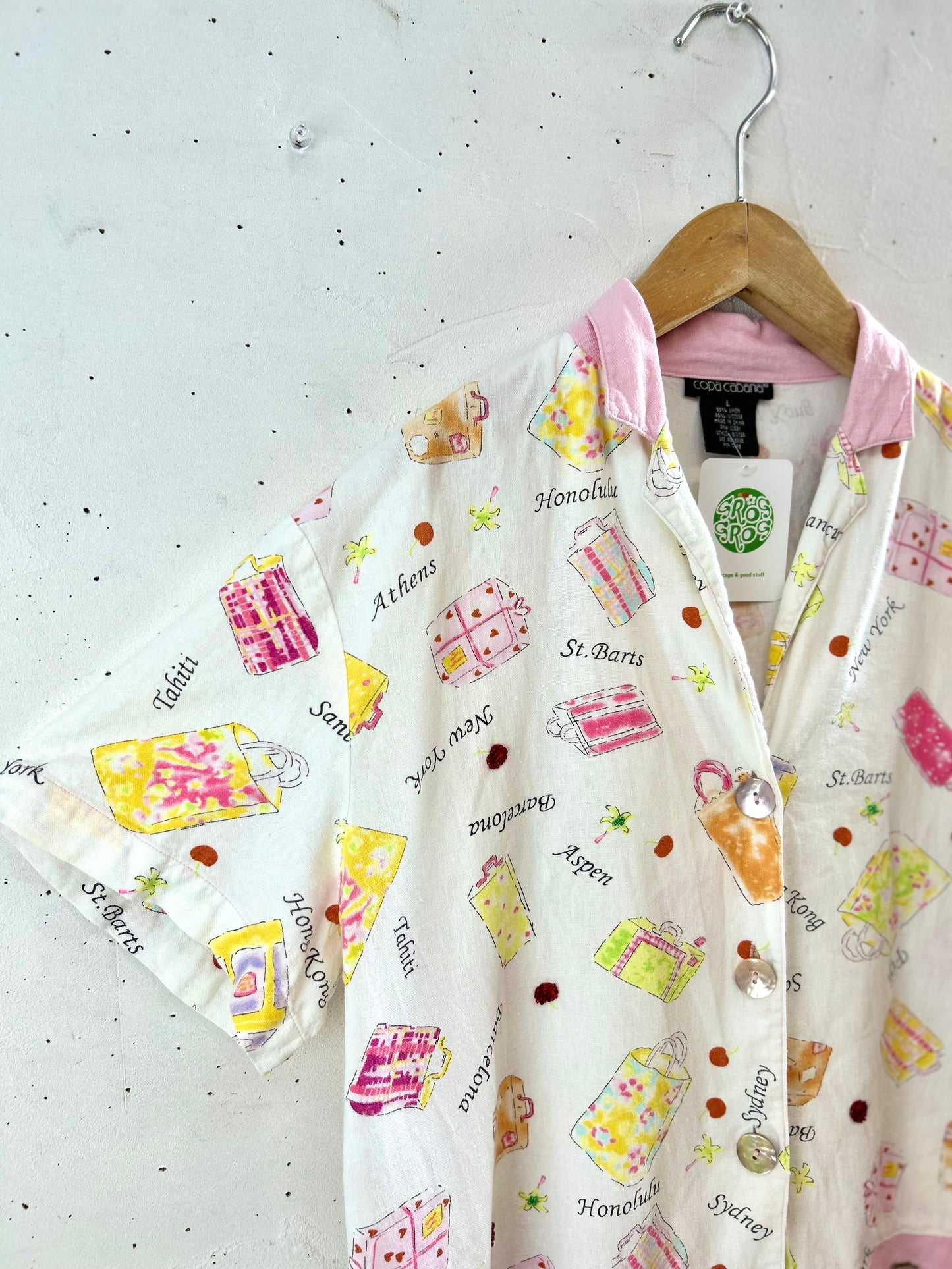 Vintage Applique Shirt [G30798]
