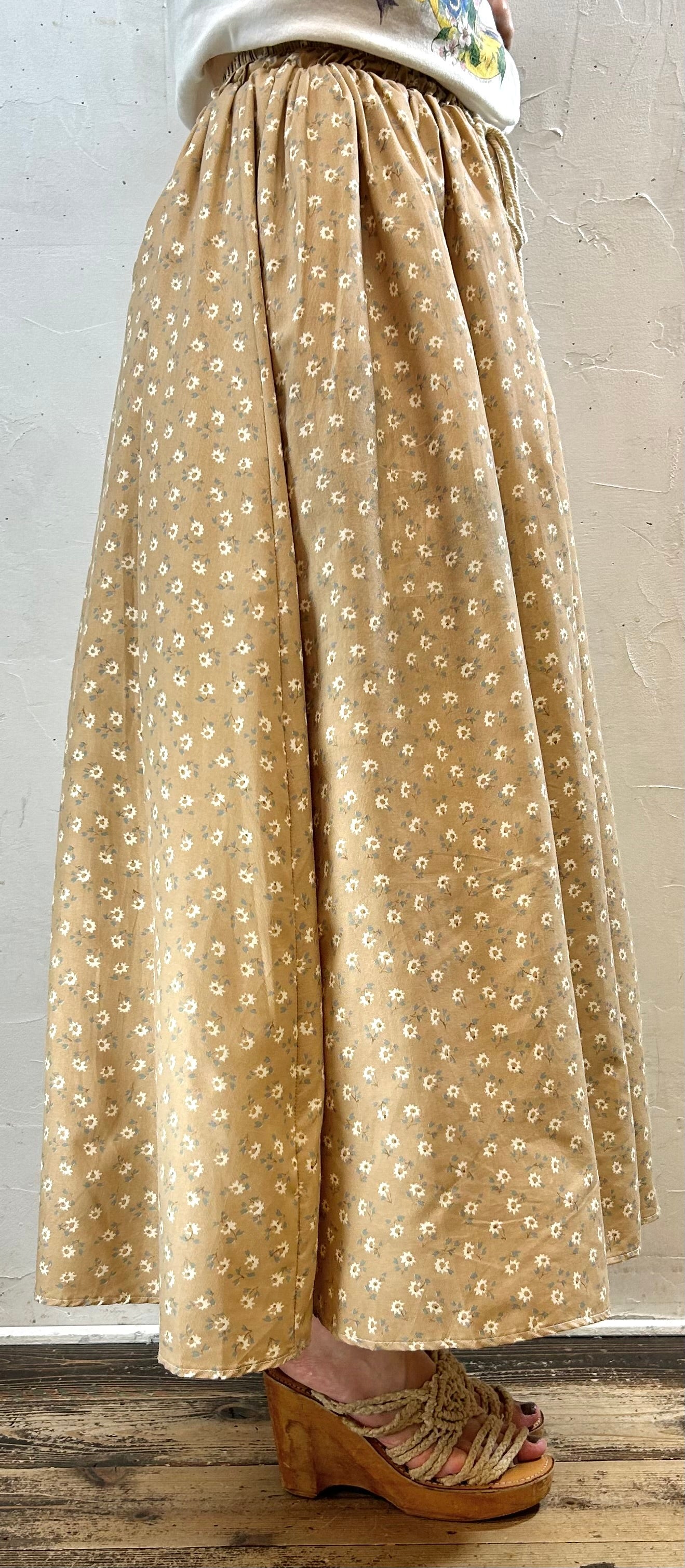 Vintage Flower Skirt [F27699]