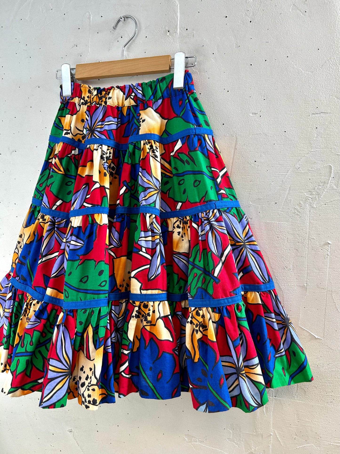 Vintage Tiered Skirt [D29924]