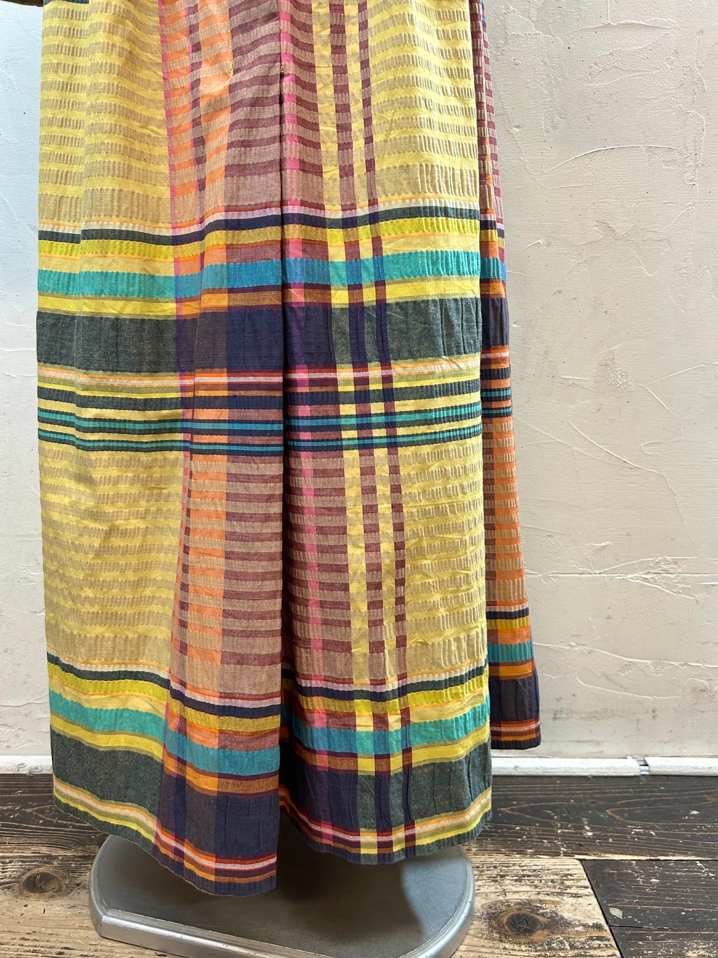 ’70s Plaid Dress [C29704]