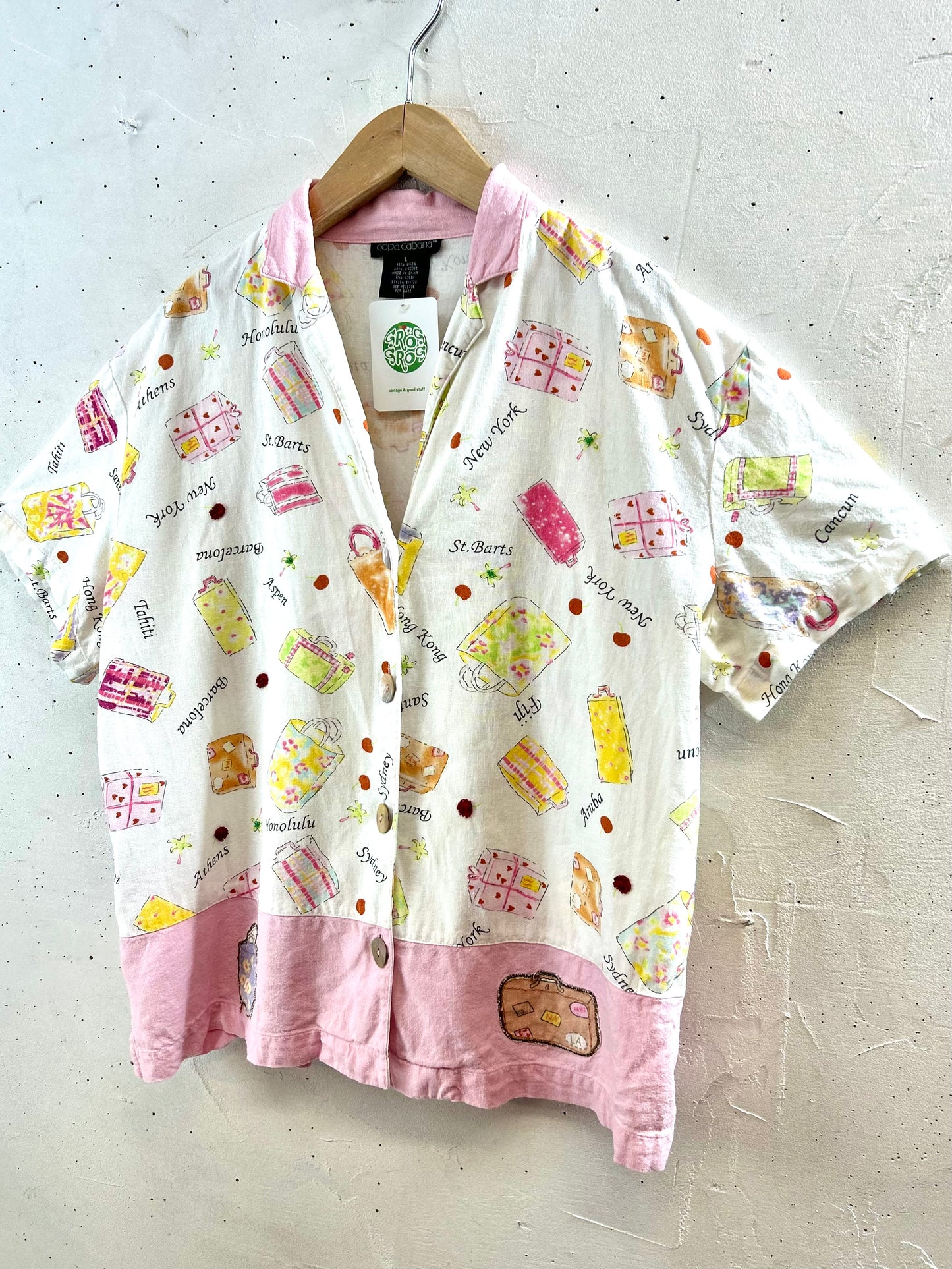 Vintage Applique Shirt [G30798]