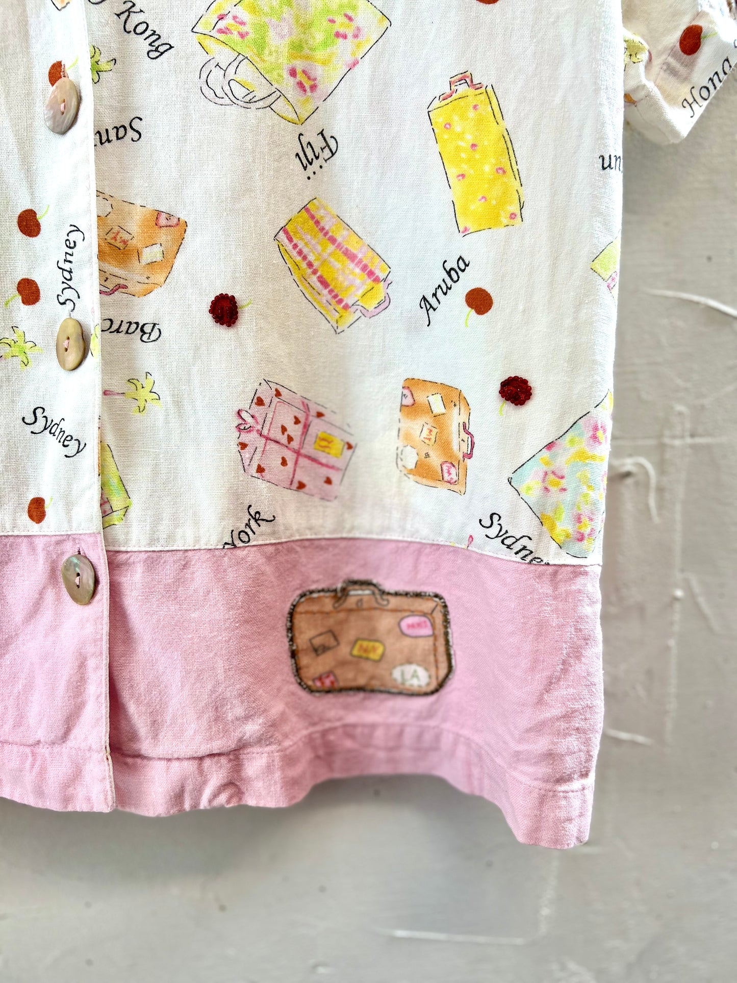 Vintage Applique Shirt [G30798]
