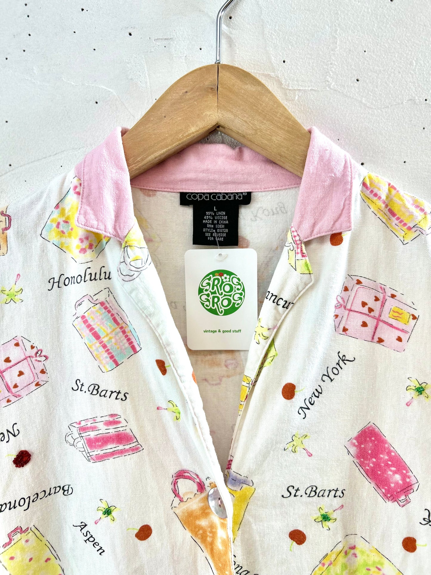 Vintage Applique Shirt [G30798]