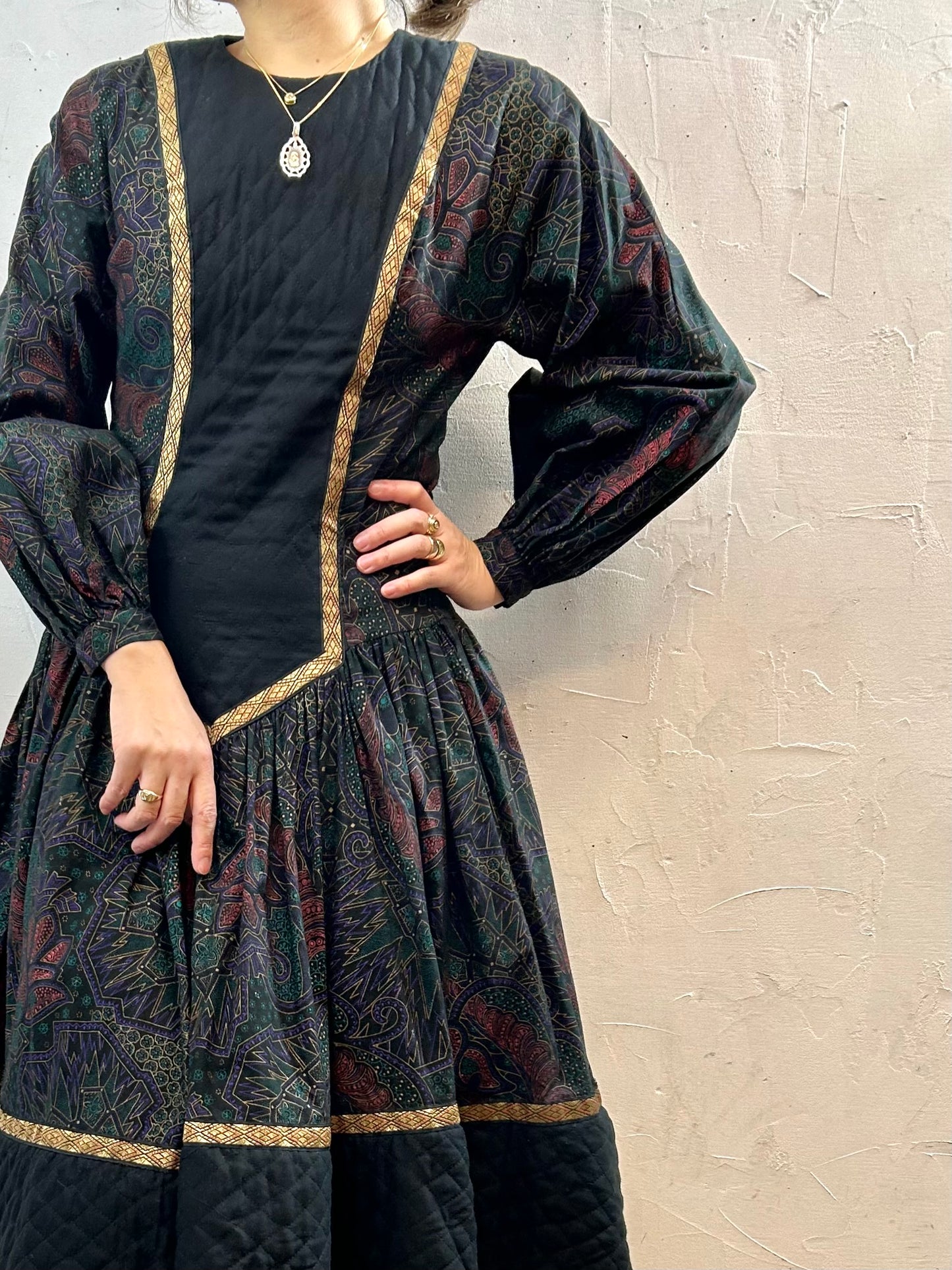 Quilting Dress [K28822]
