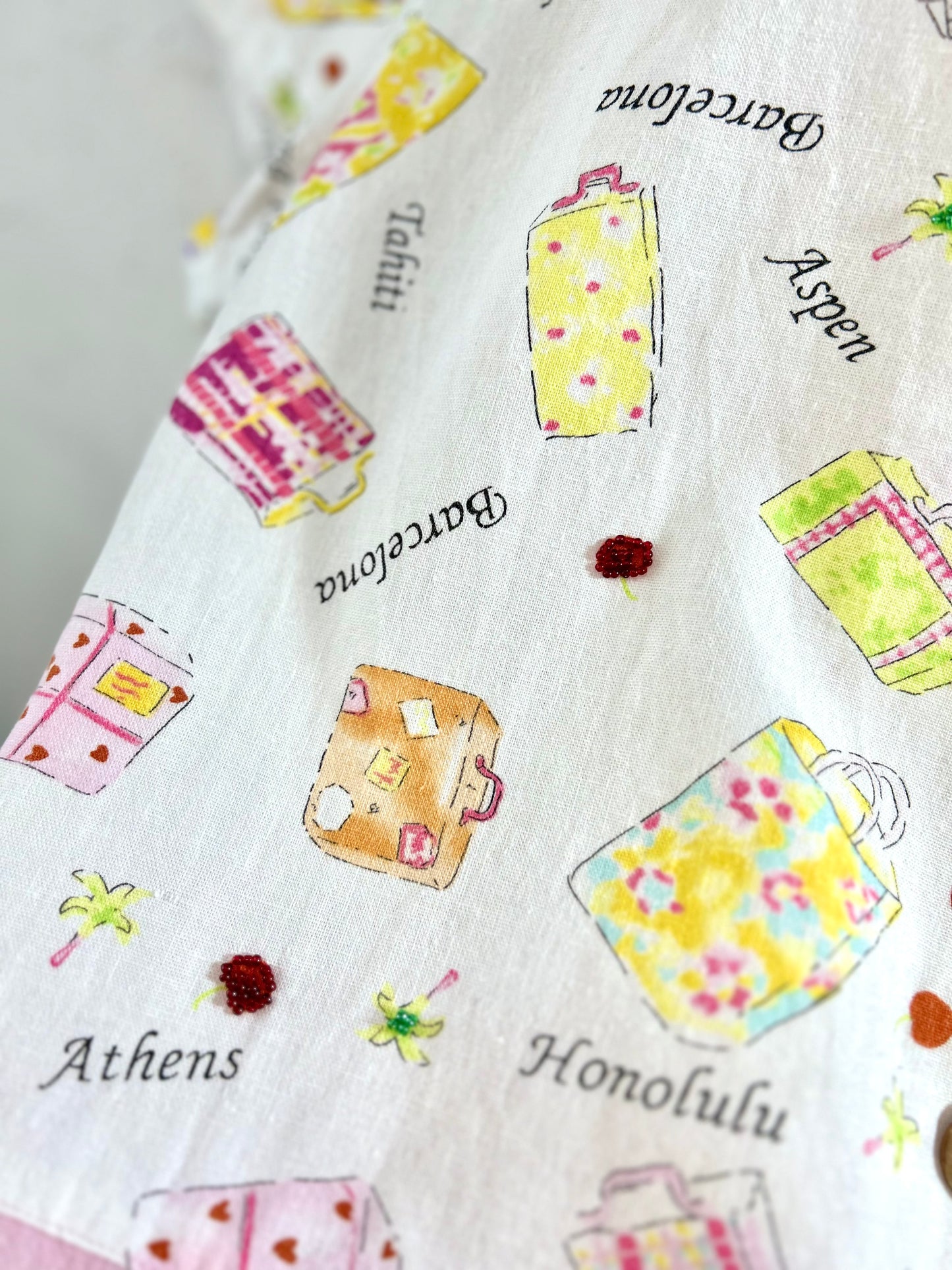 Vintage Applique Shirt [G30798]