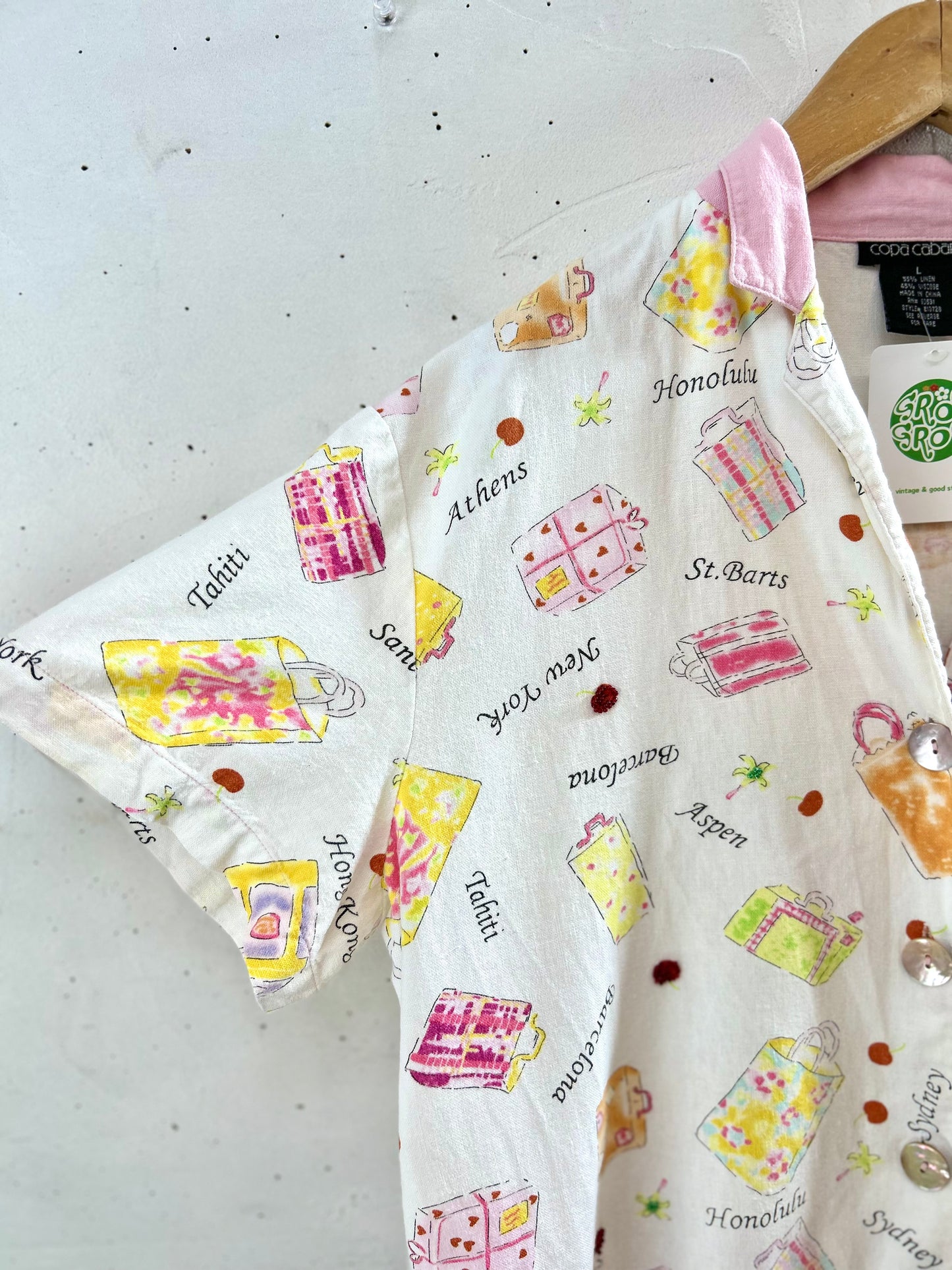 Vintage Applique Shirt [G30798]
