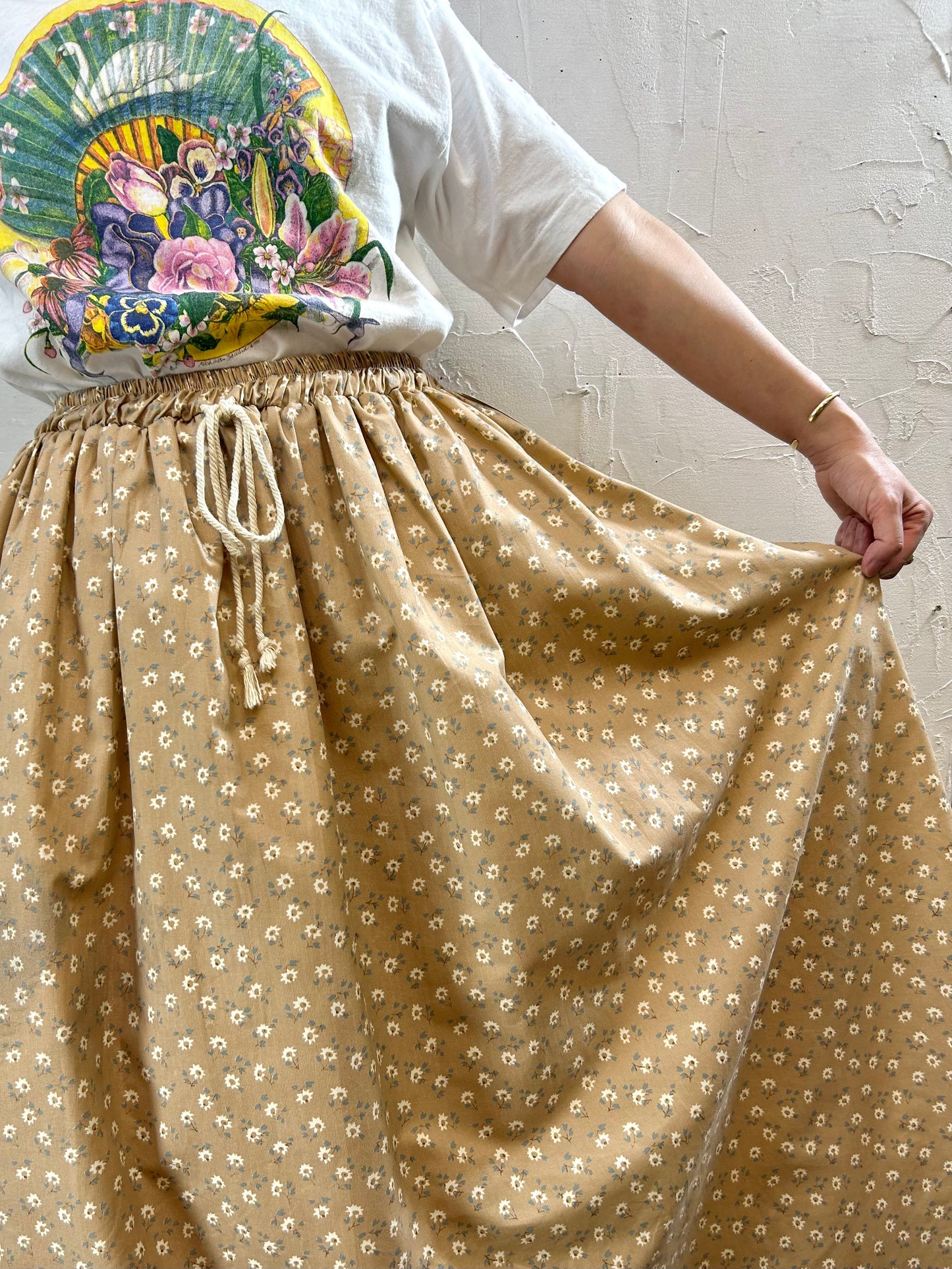 Vintage Flower Skirt [F27699]