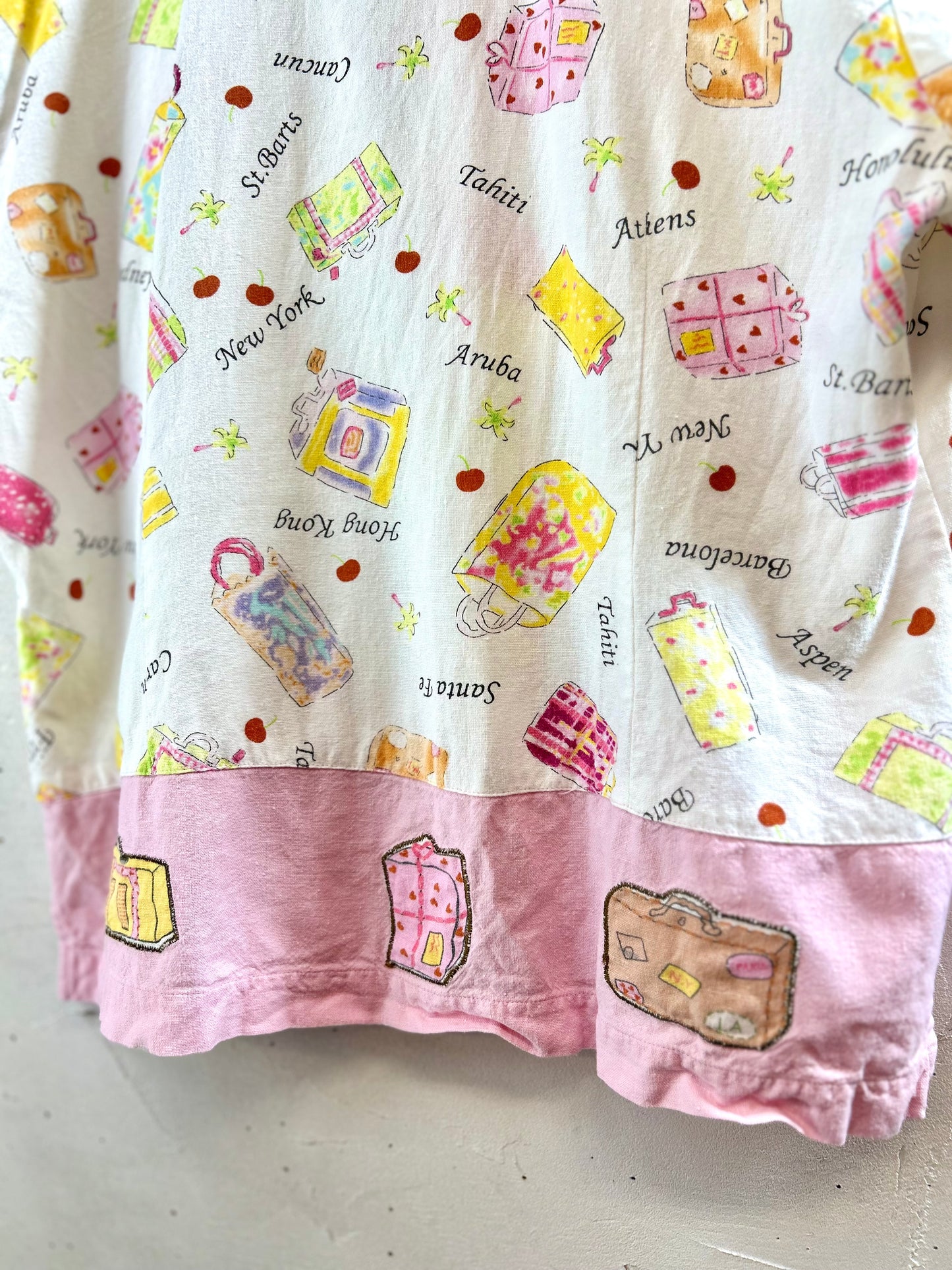 Vintage Applique Shirt [G30798]
