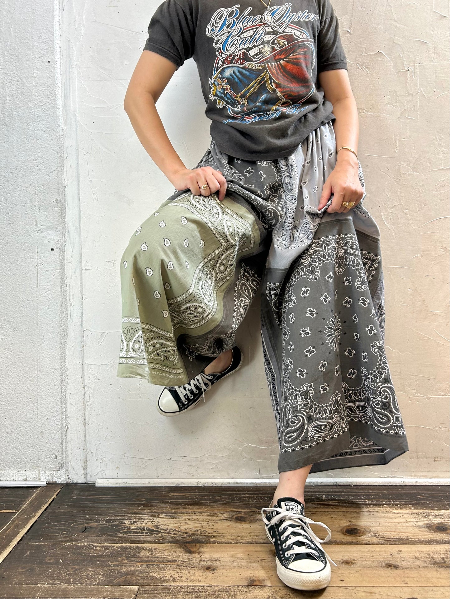 Vintage Bandana Pants 〜Amy Nina〜 [G27996]