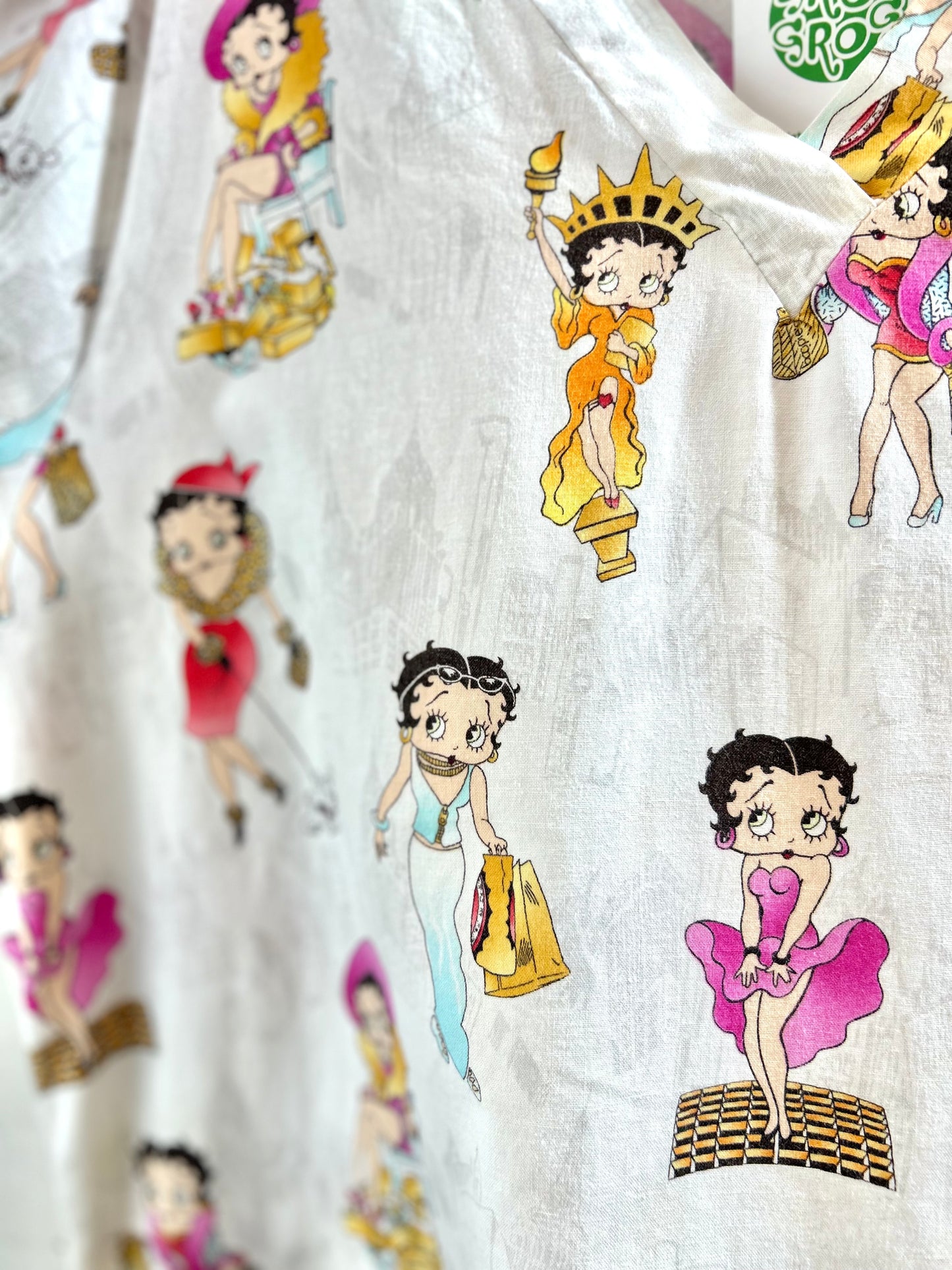 Vintage Hospital Shirt 〜BETTY BOOP〜 [G30796]
