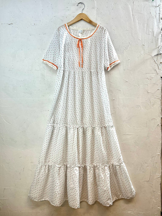 Vintage Tiered Dress [D29928]