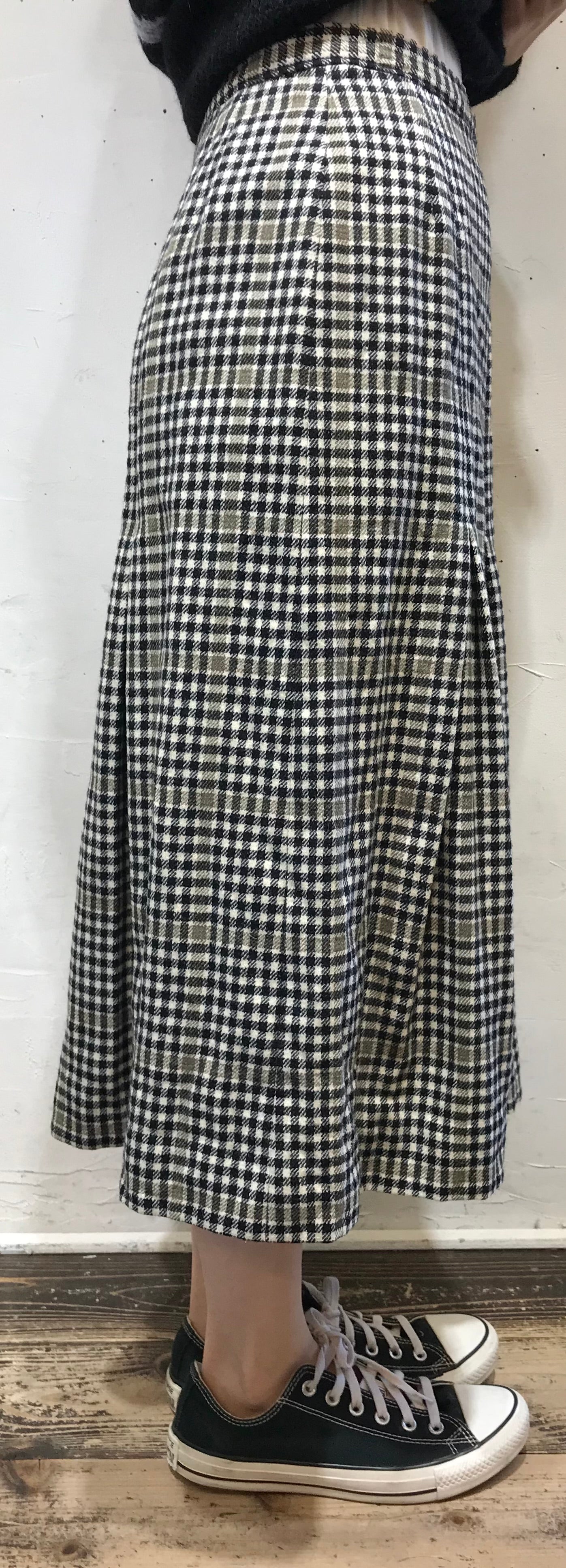 Vintage Plaid Wool Skirt 〜PENDLETON〜 [A25966]