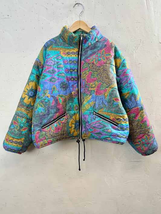 Vintage Padded Jacket MADE IN FRANCE [A29263]