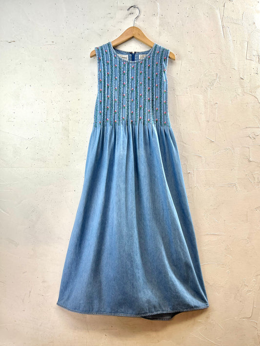 Vintage Denim  Dress [F30563]