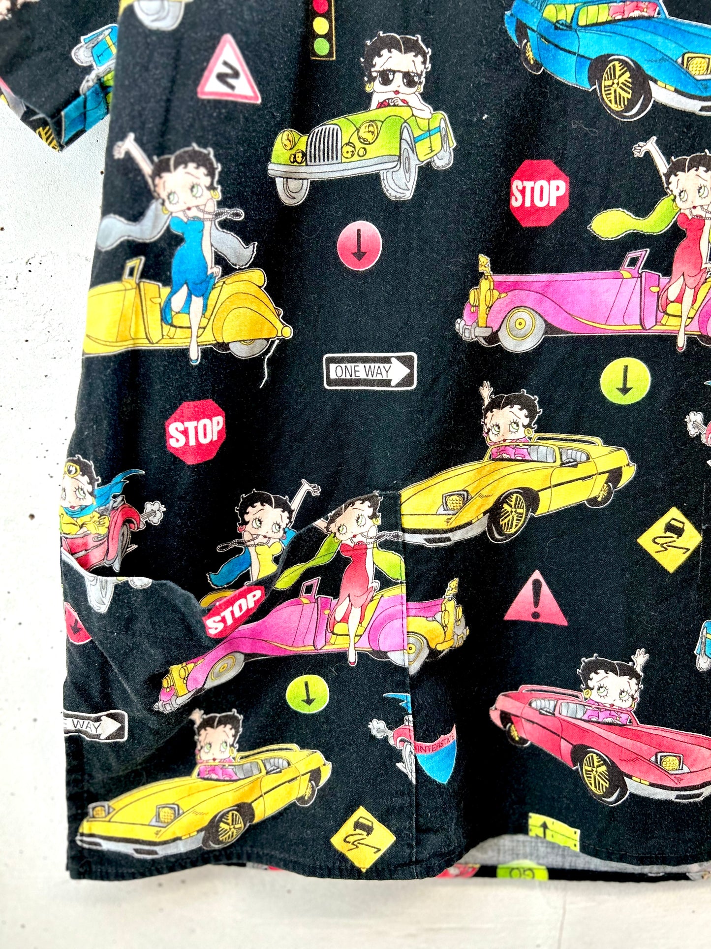 Vintage Hospital Shirt 〜BETTY BOOP〜 [G30795]