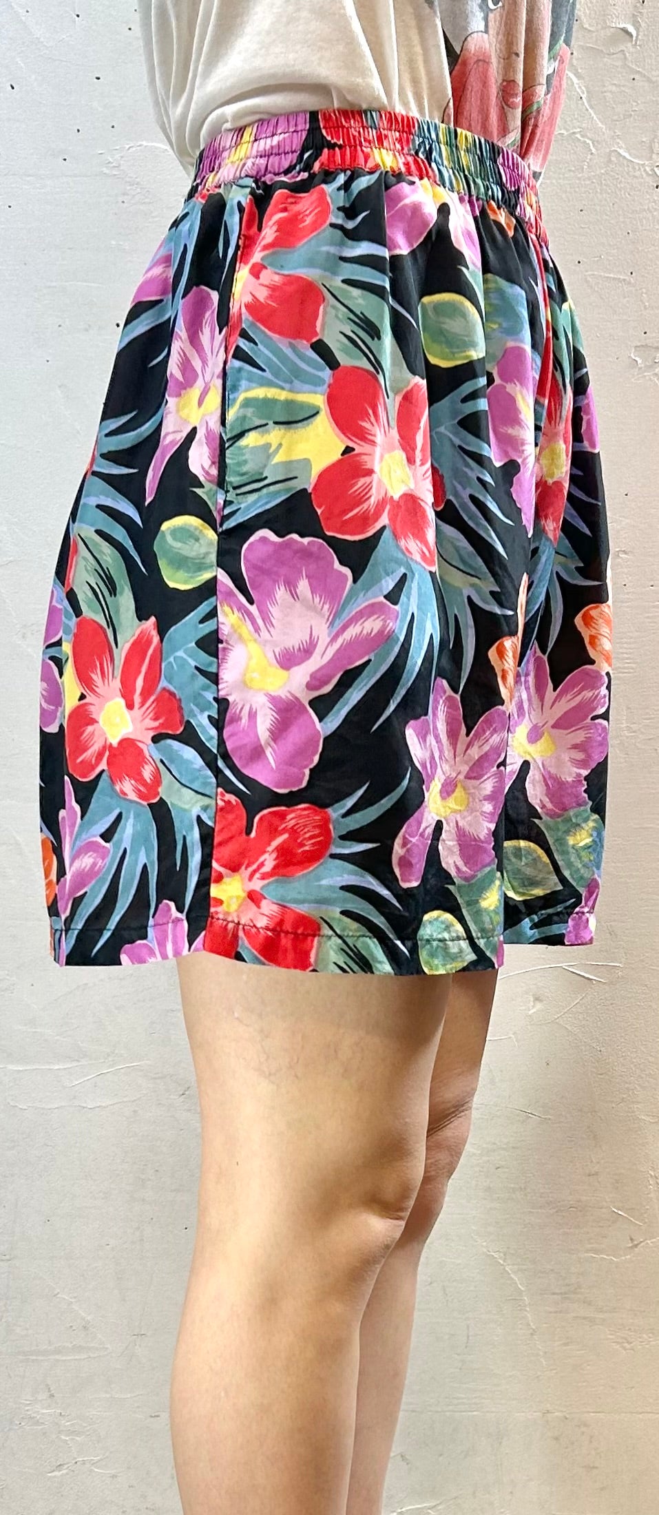 Vintage Silk Short Pants [F27702]