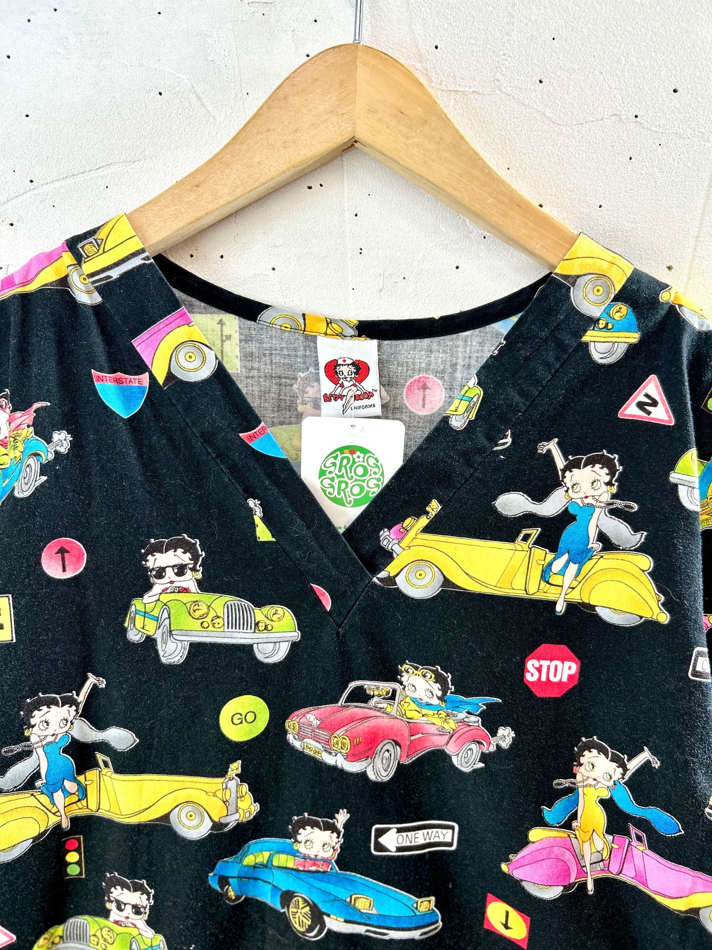 Vintage Hospital Shirt 〜BETTY BOOP〜 [G30795]
