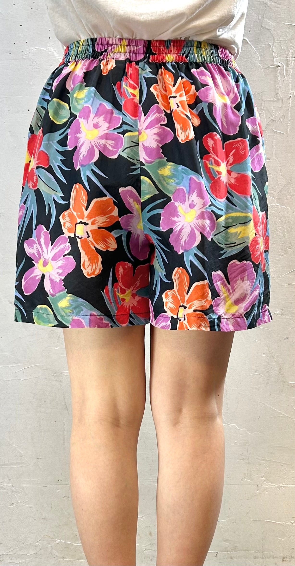 Vintage Silk Short Pants [F27702]