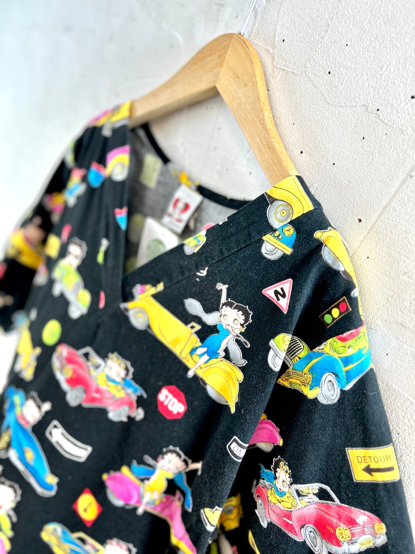 Vintage Hospital Shirt 〜BETTY BOOP〜 [G30795]