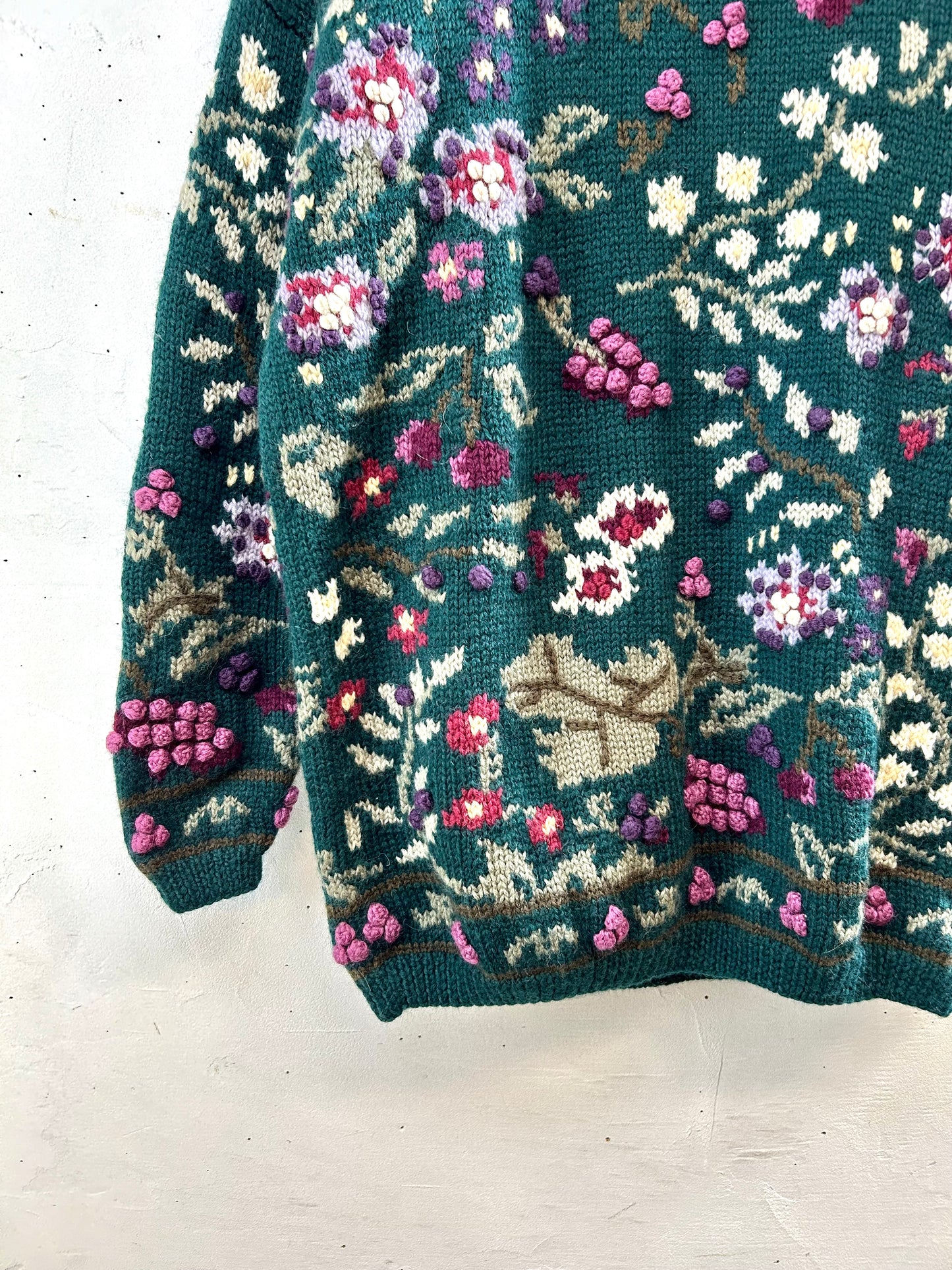 Vintage Knit Sweater [J28602]