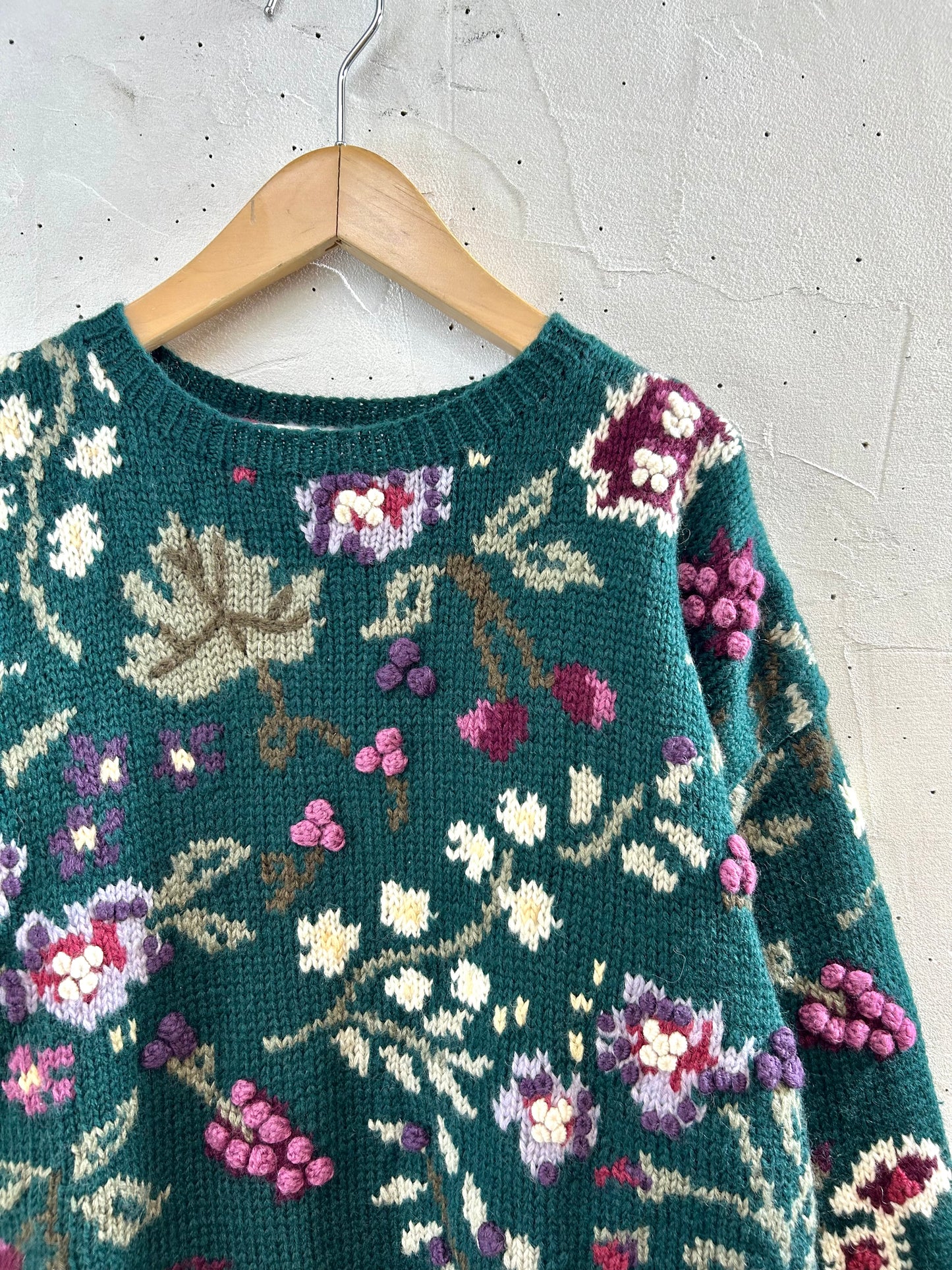 Vintage Knit Sweater [J28602]