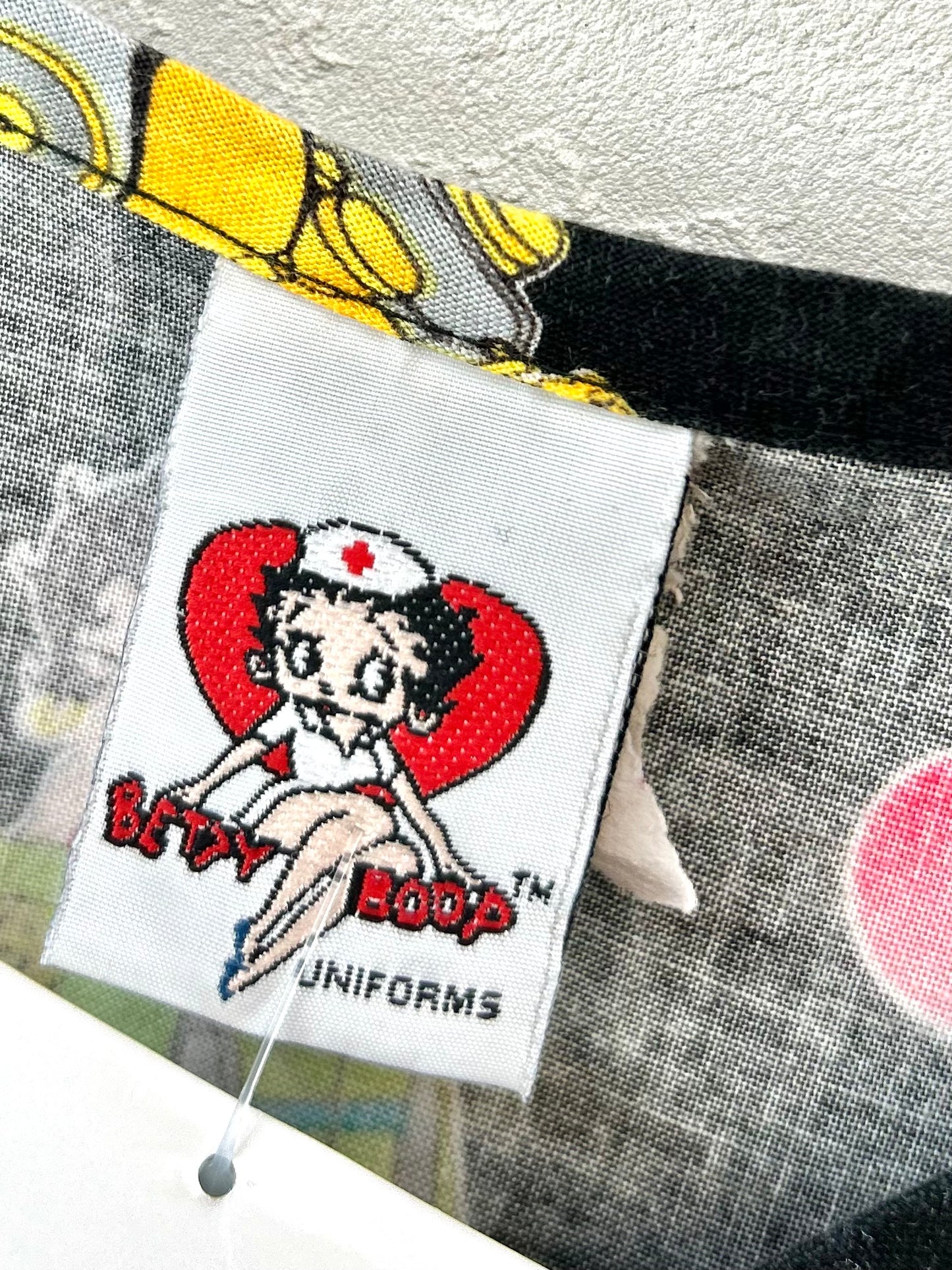 Vintage Hospital Shirt 〜BETTY BOOP〜 [G30795]