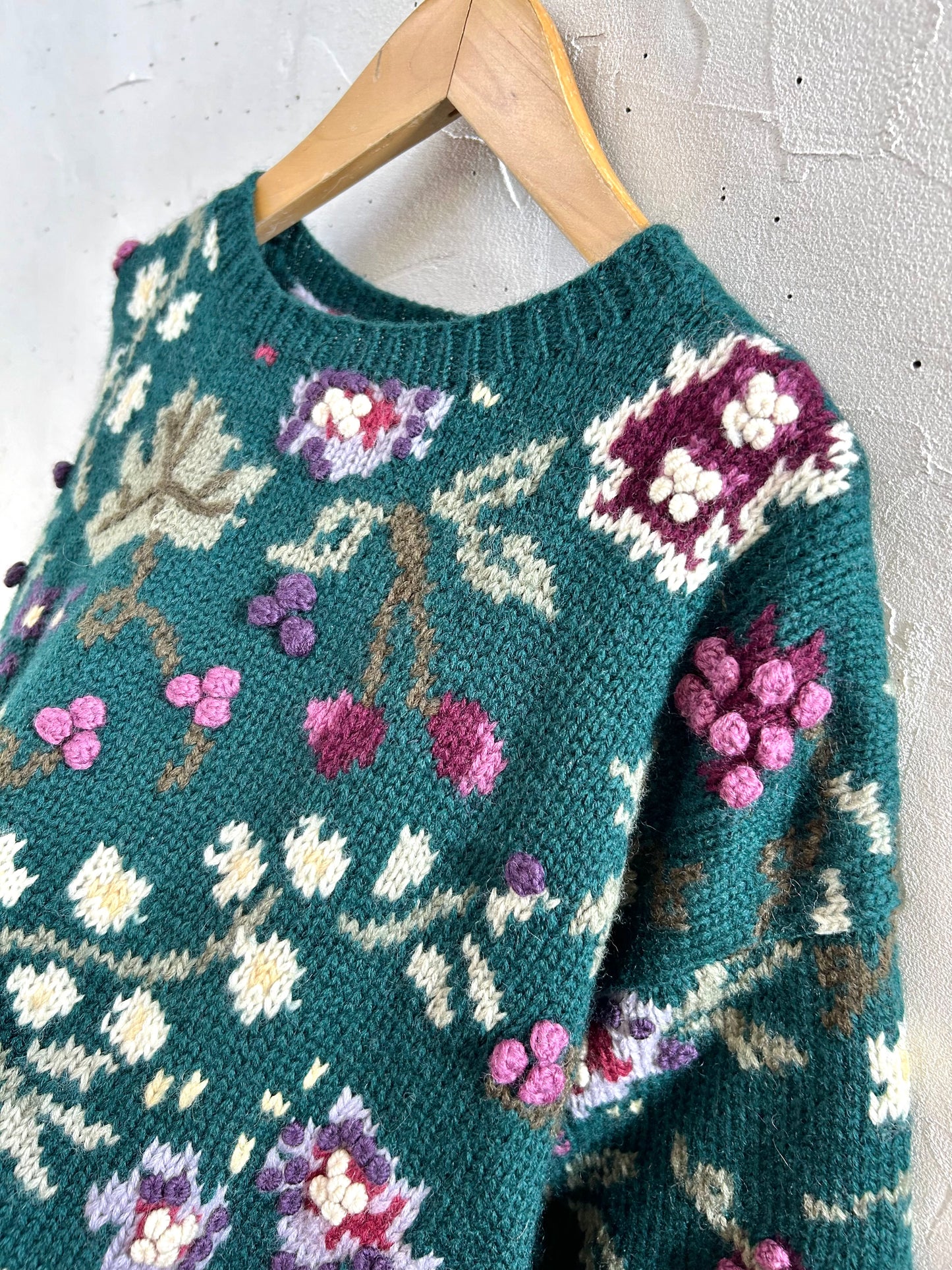 Vintage Knit Sweater [J28602]