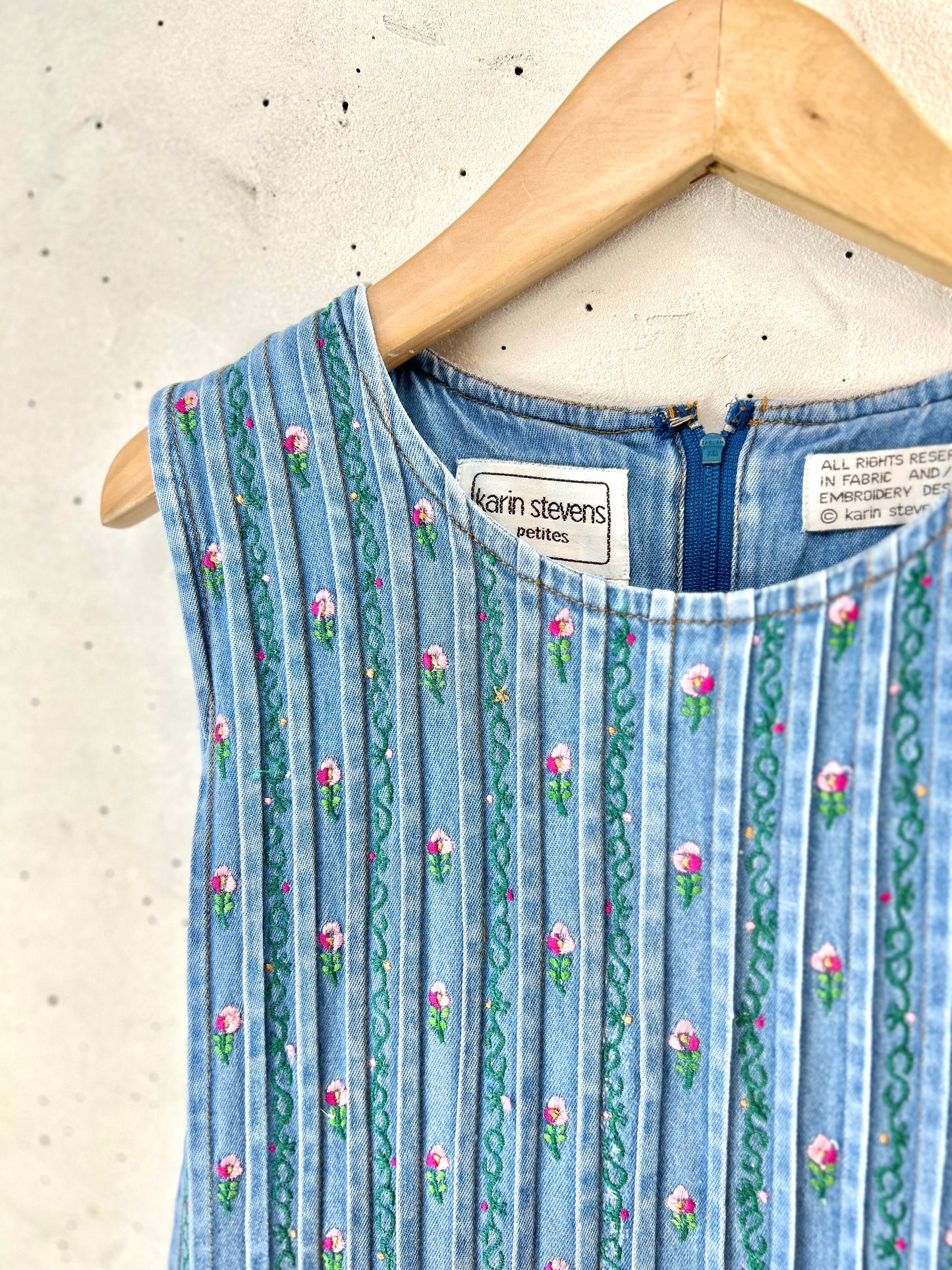Vintage Denim  Dress [F30563]