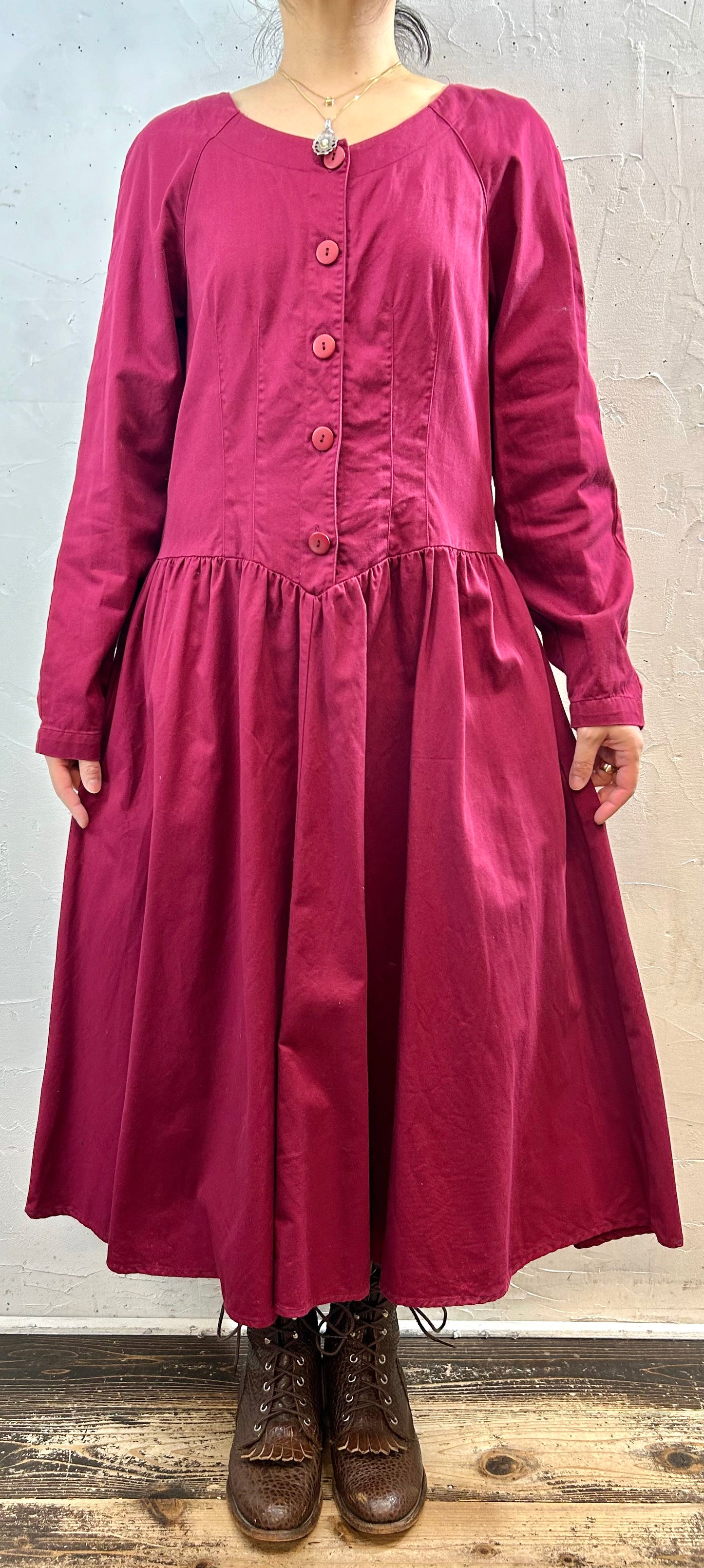 Vintage Dress 〜FADS〜[ K28820]
