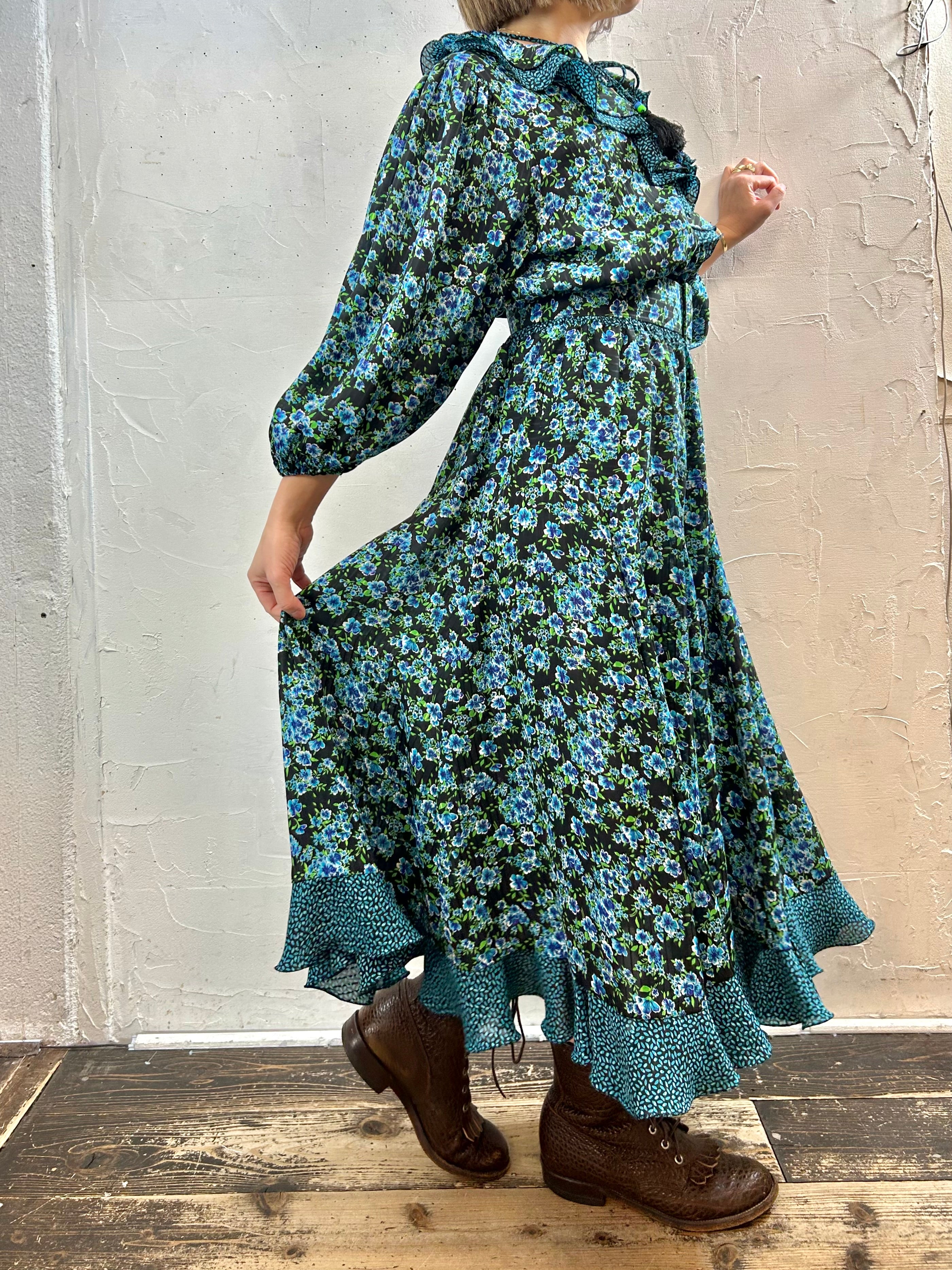 80s Vintage Dress 〜Diane Freis〜 [L29046] – GROGGROG