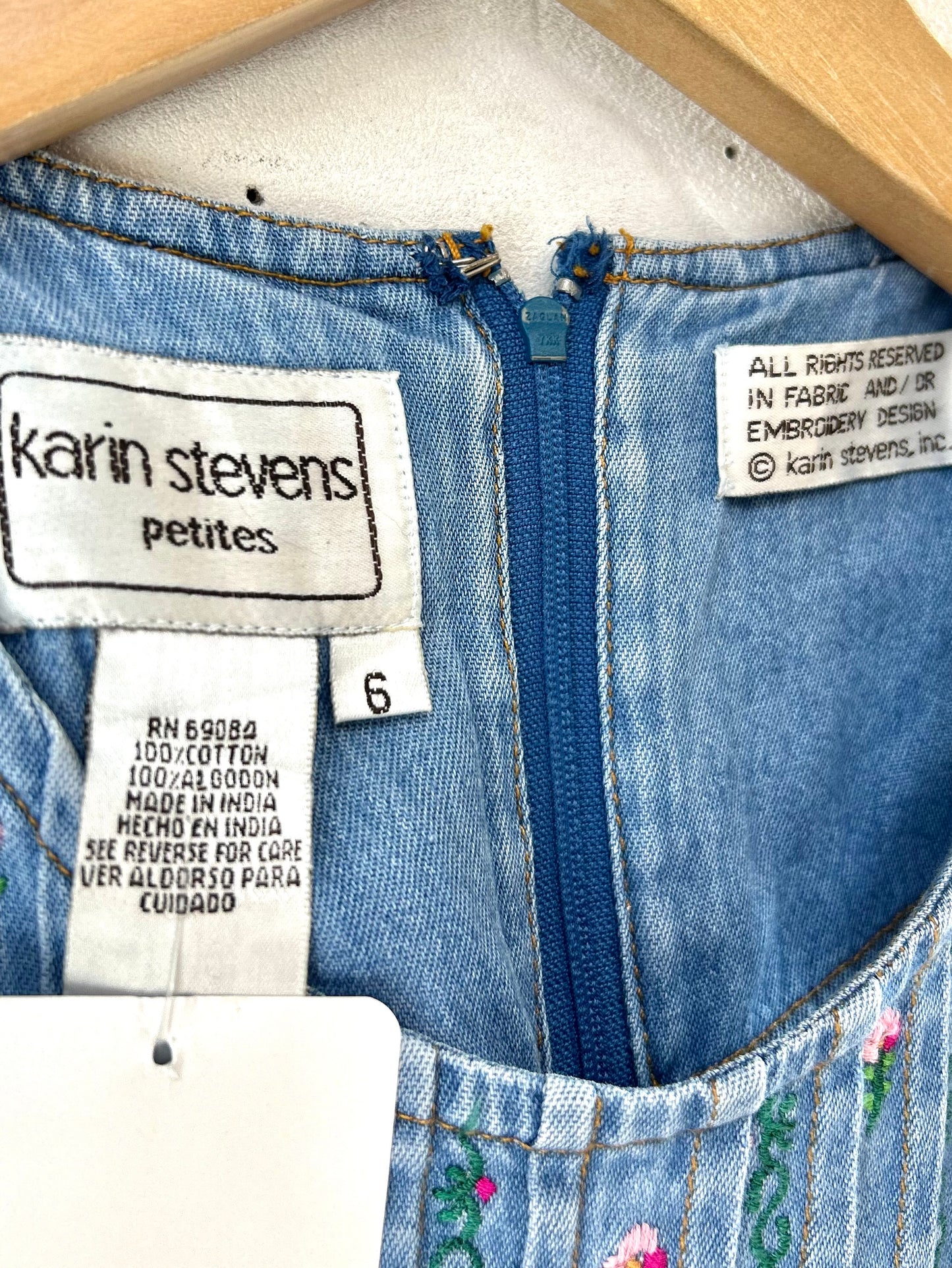 Vintage Denim  Dress [F30563]