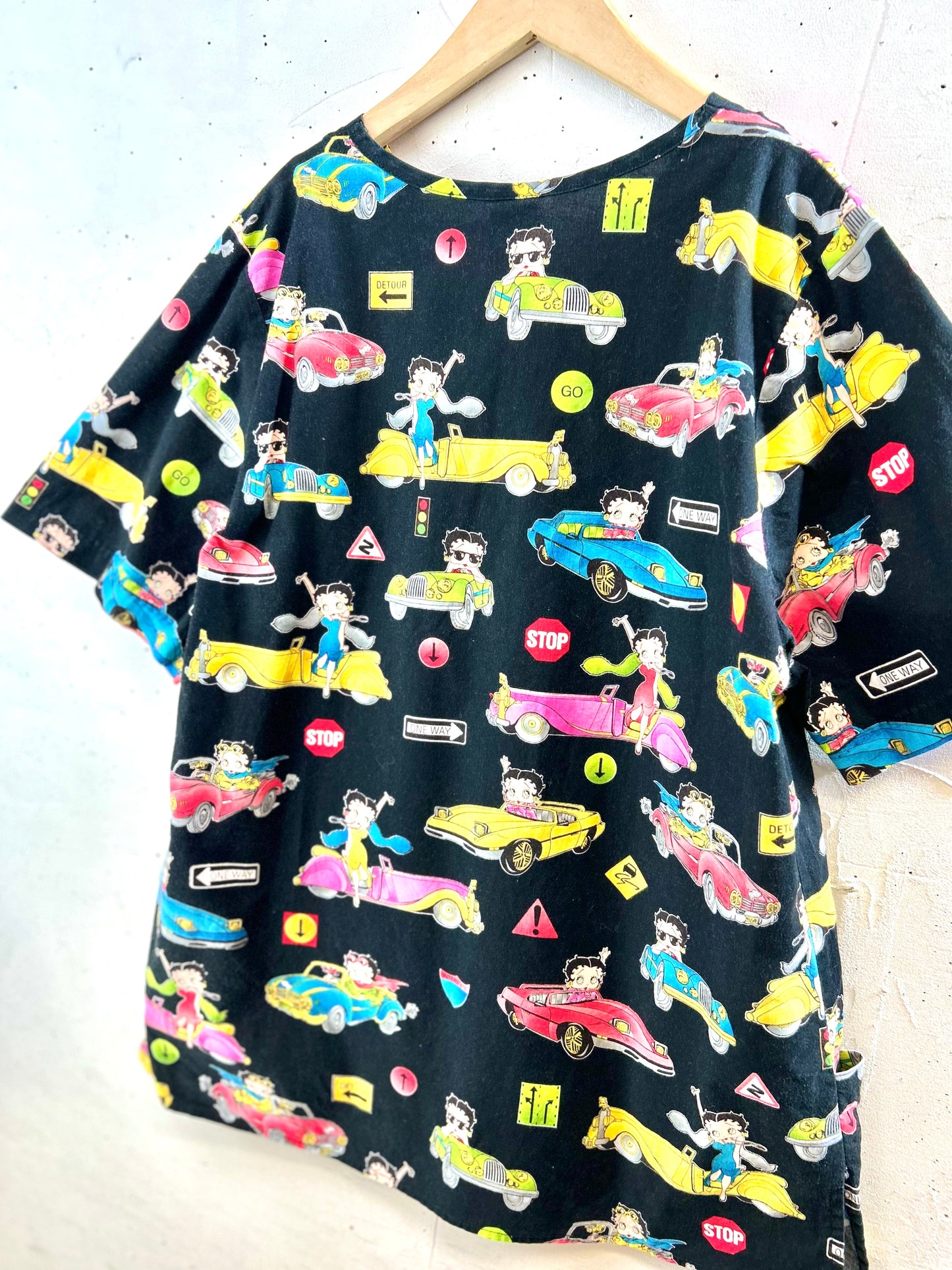 Vintage Hospital Shirt 〜BETTY BOOP〜 [G30795]
