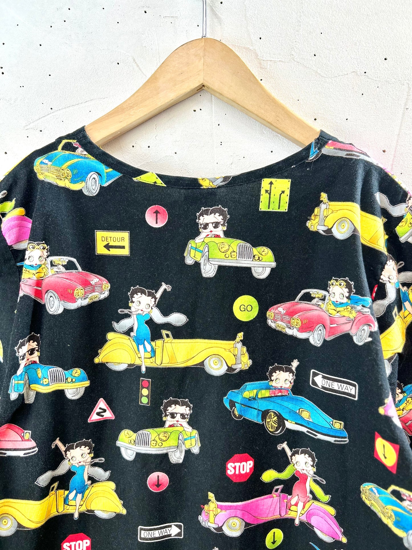 Vintage Hospital Shirt 〜BETTY BOOP〜 [G30795]