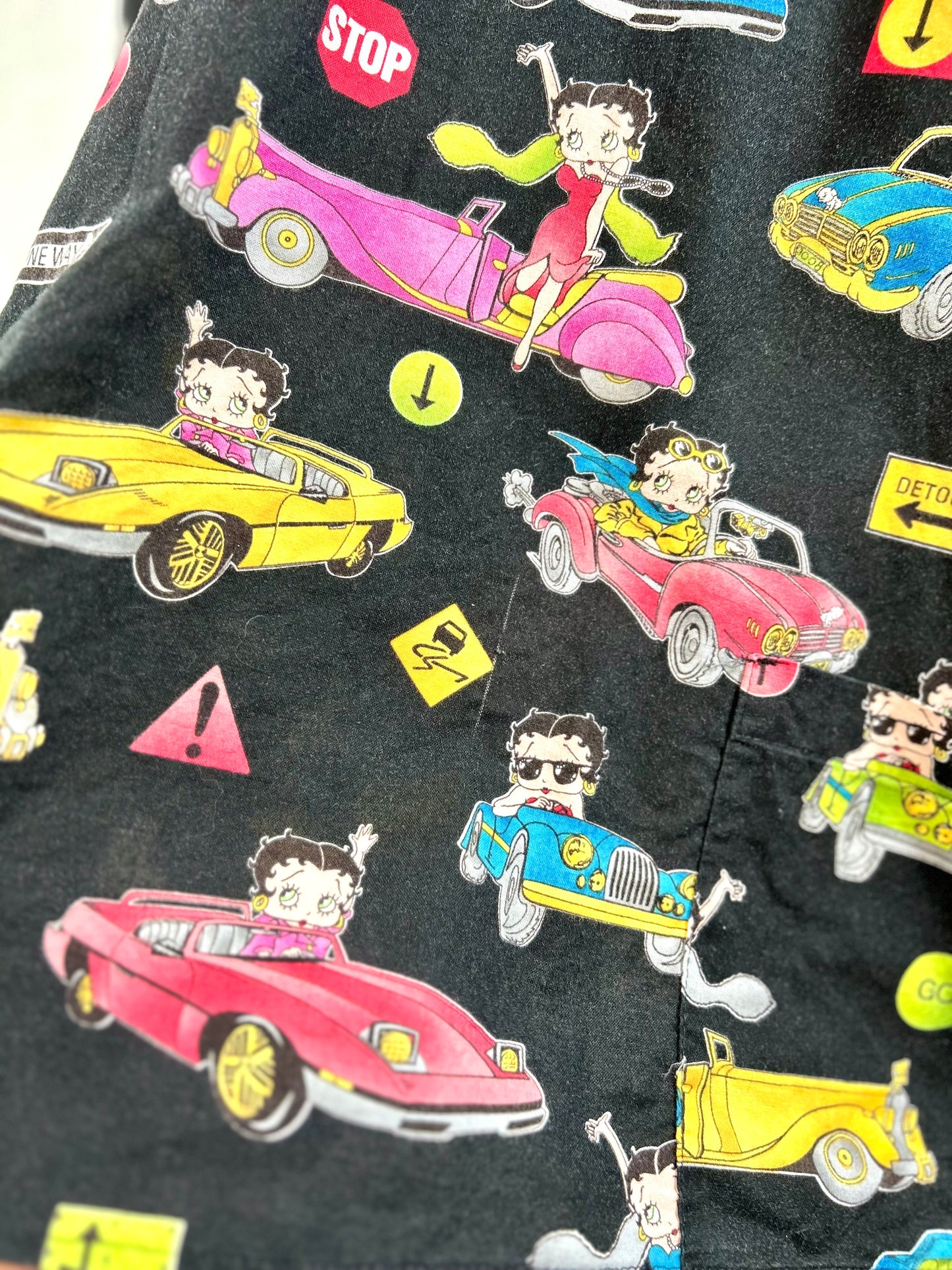 Vintage Hospital Shirt 〜BETTY BOOP〜 [G30795]
