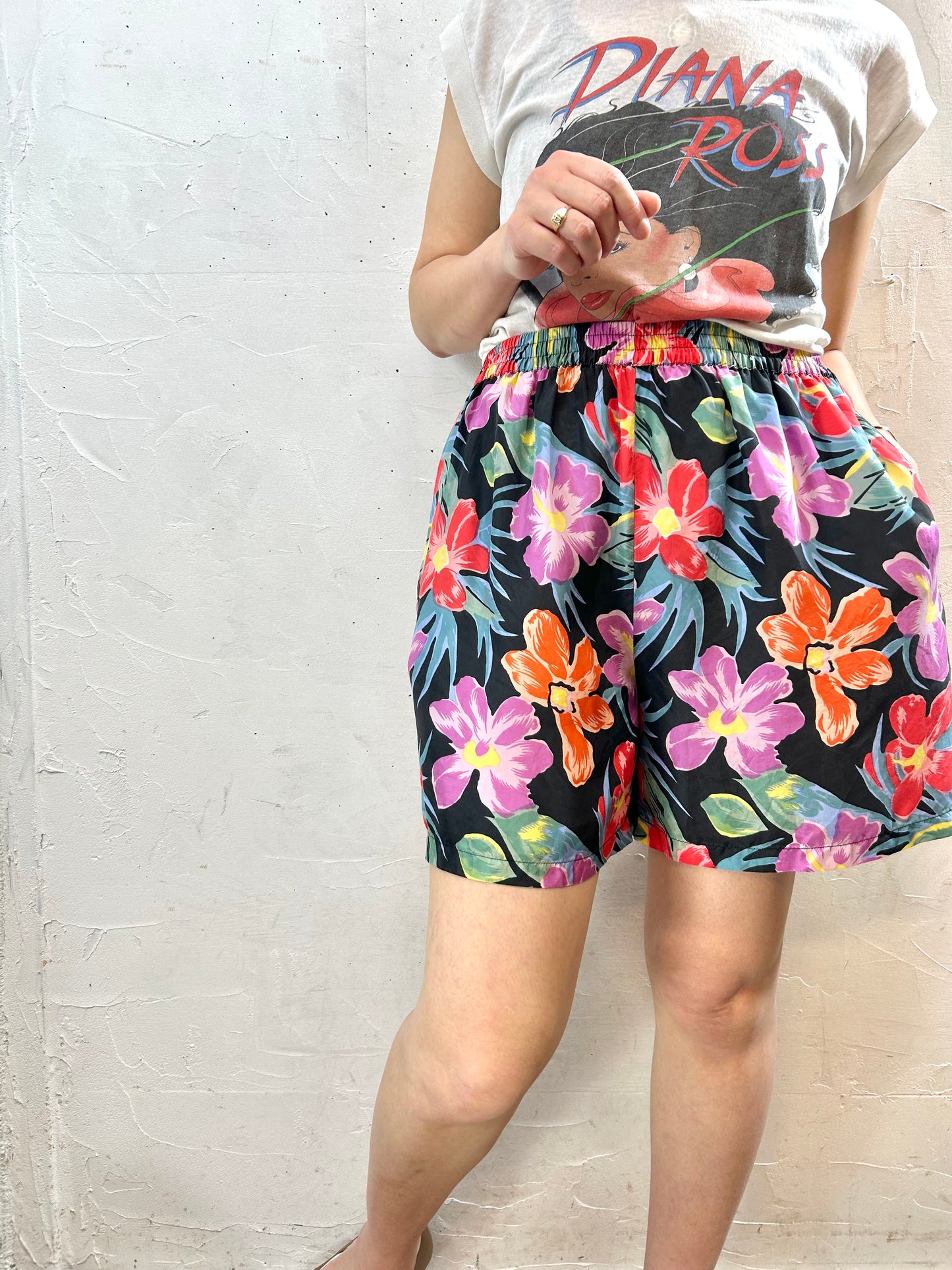 Vintage Silk Short Pants [F27702]