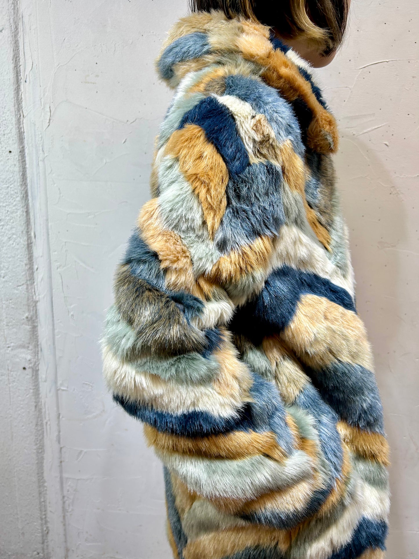 Vintage Eco Fur Jacket [K25343]