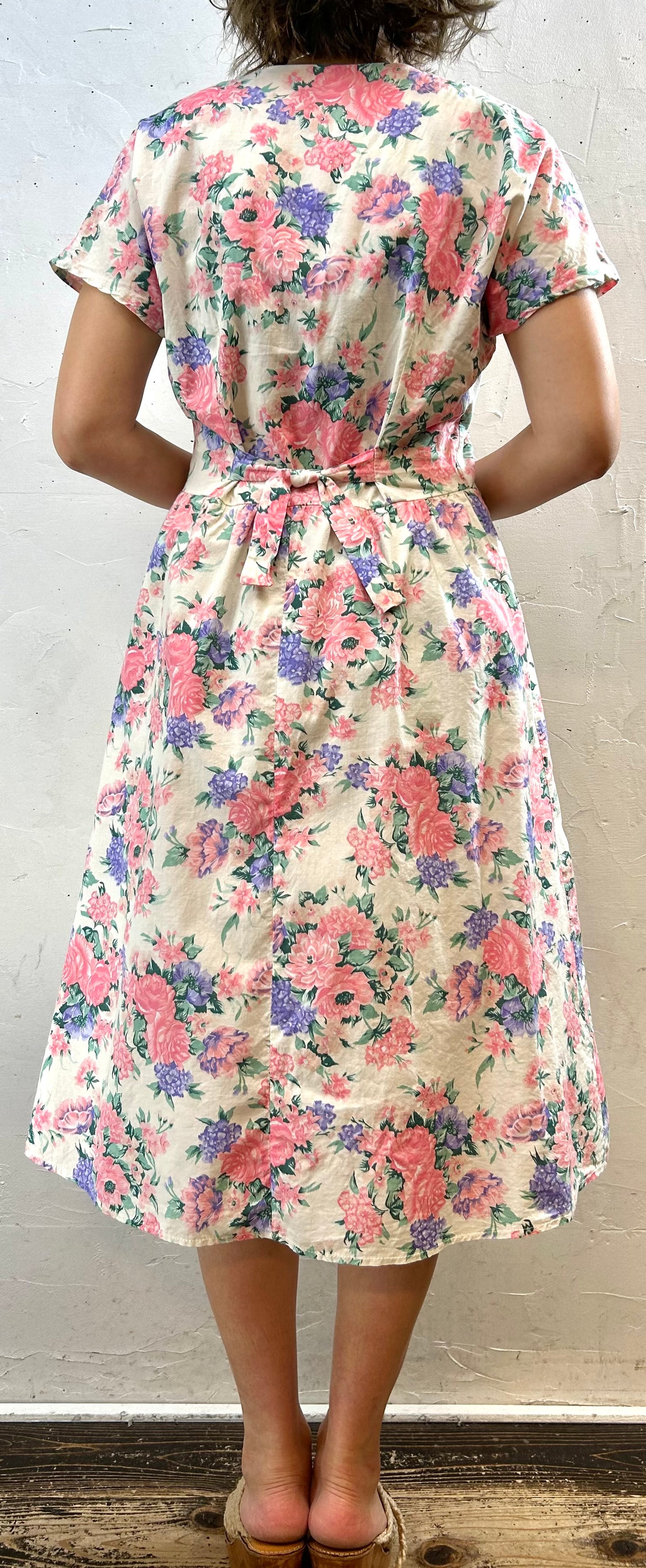 Vintage Flower Dress [H28184]