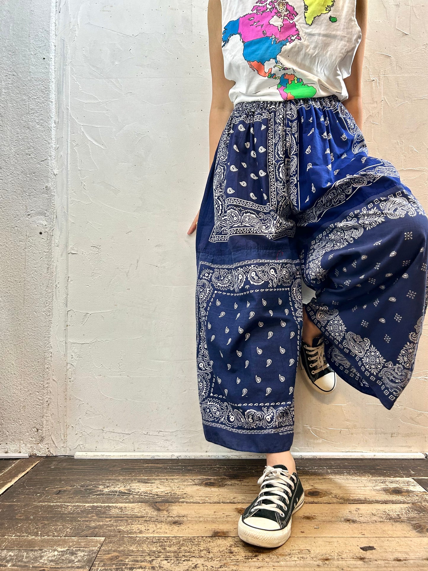 Vintage Bandana Pants 〜Amy Nina〜 [G27850］