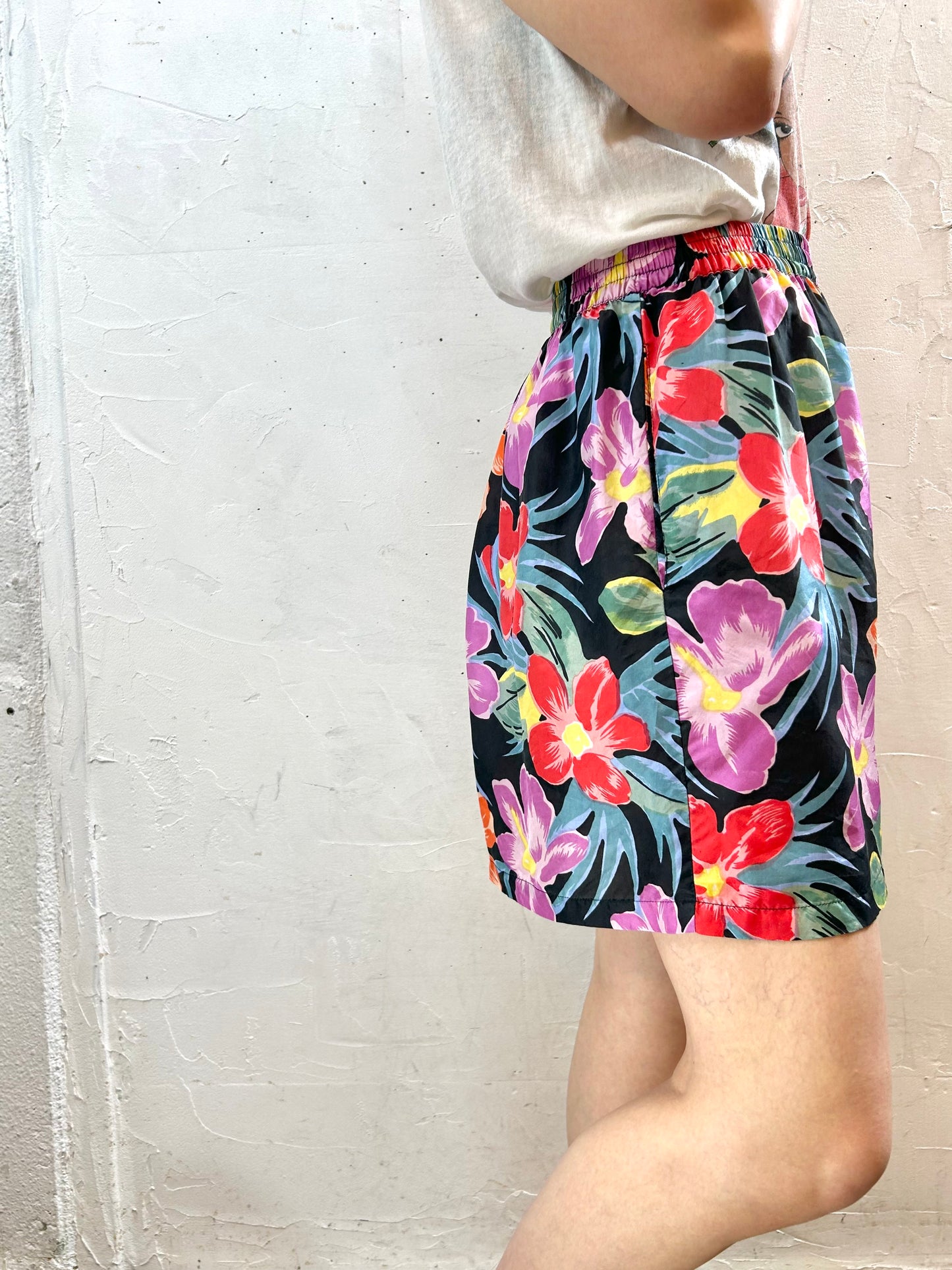 Vintage Silk Short Pants [F27702]